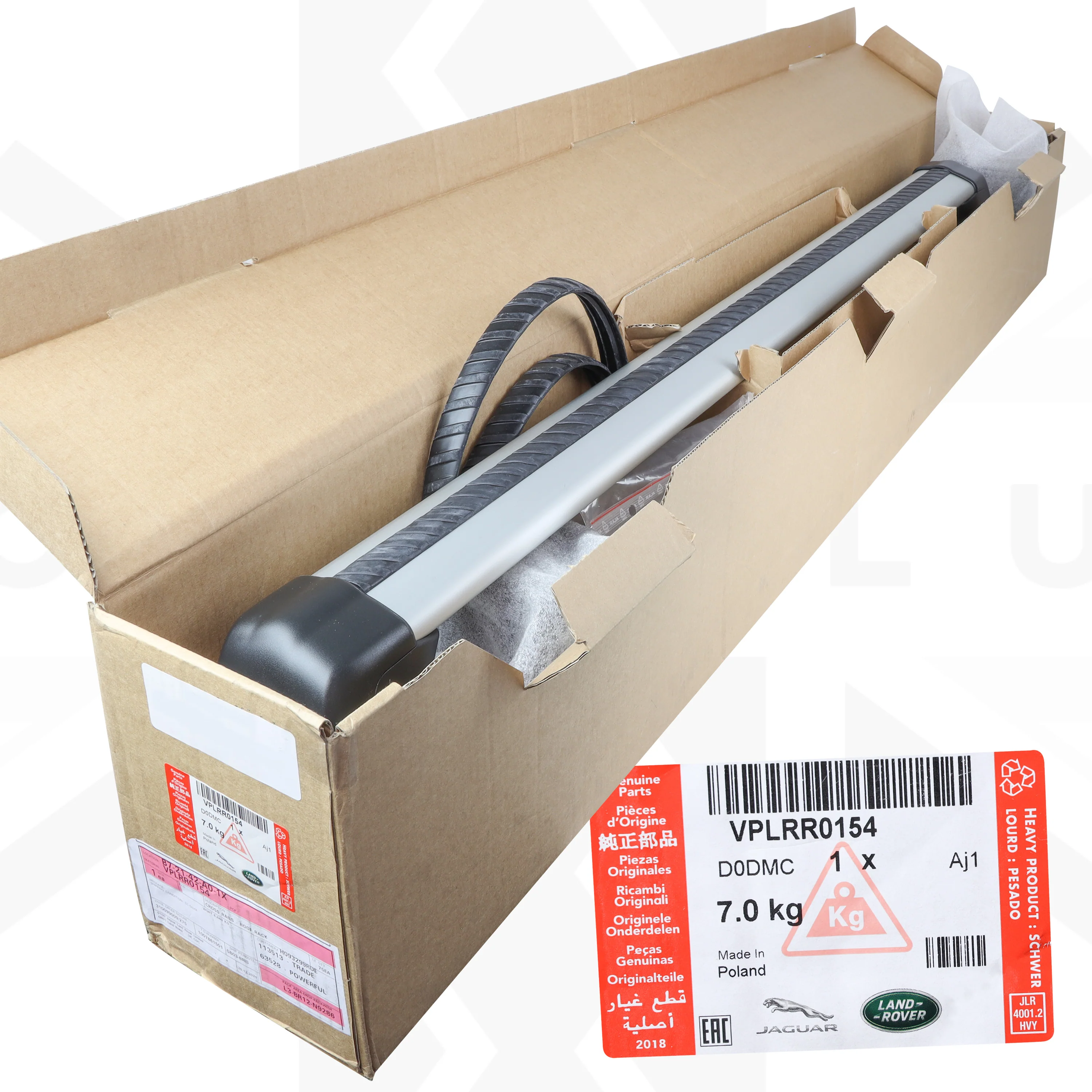 Genuine Roof Cross Bar Kit for Land Rover Discovery 5 - Image 6