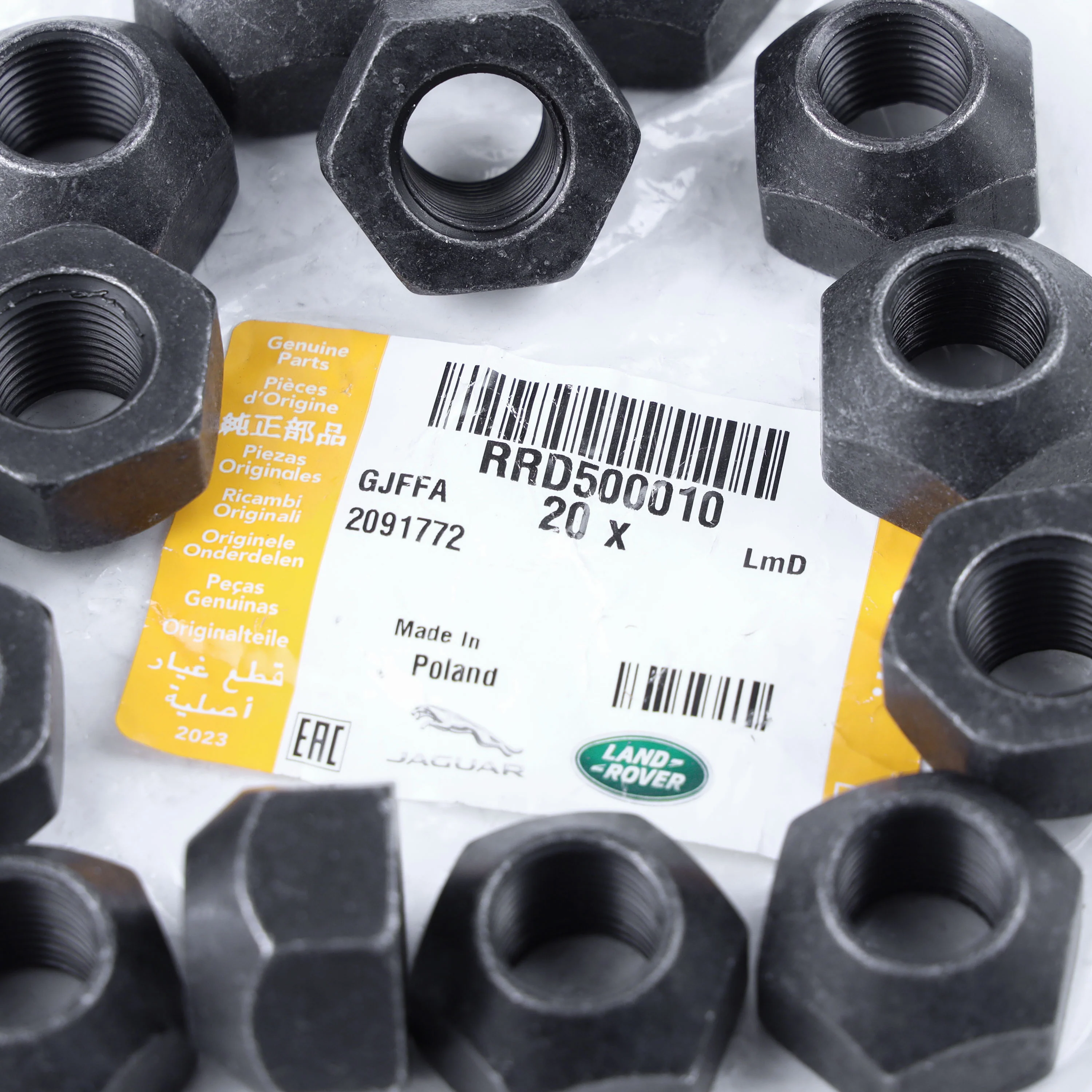 Genuine Steel Wheel Nut - 5pcs - for Land Rover Discovery 1 - Image 2