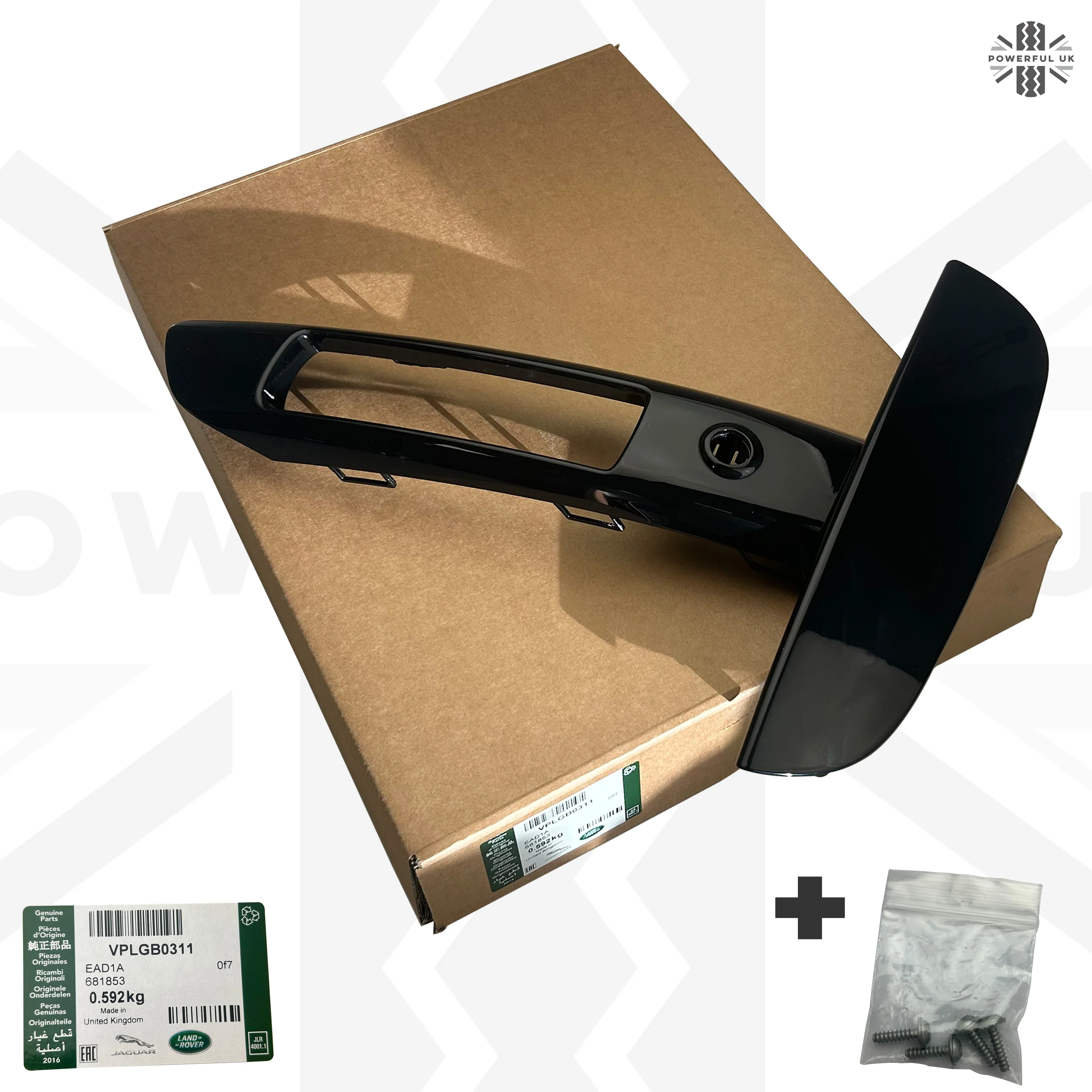 Genuine SVO Front Bumper Trim Surround & Fog Bezel kit for Range Rover L405 SVO - Image 4