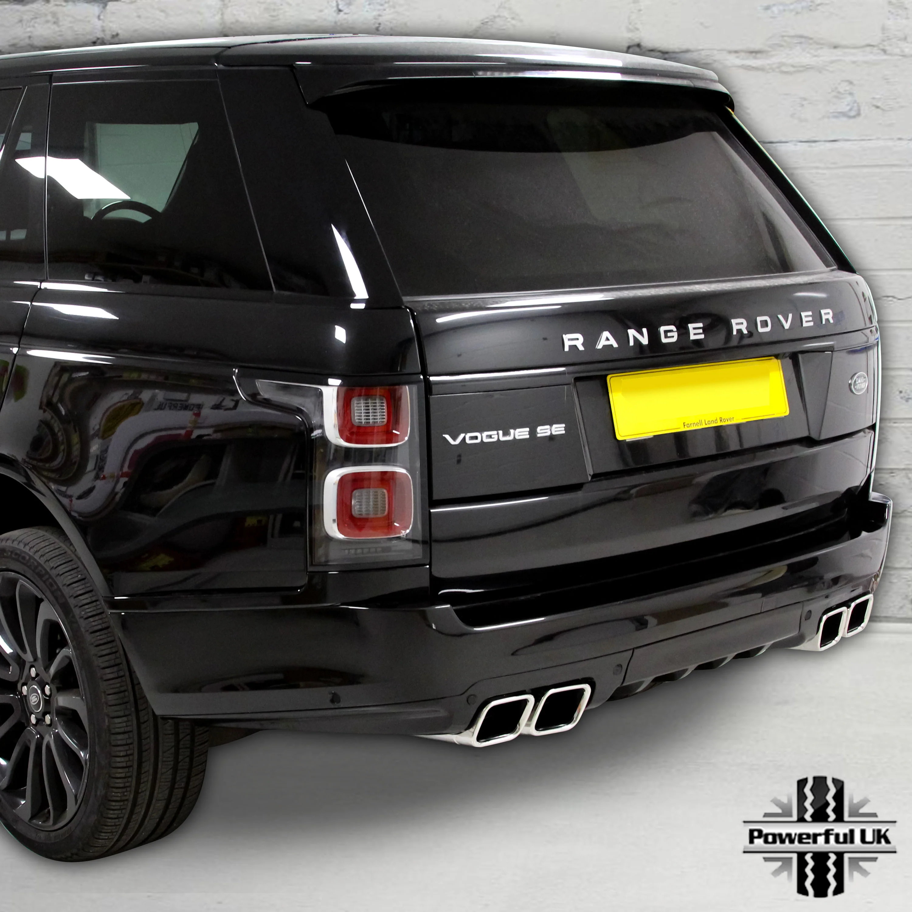 Genuine SVO Rear Quad Dummy Exhaust Tips for Range Rover L405 - Image 4