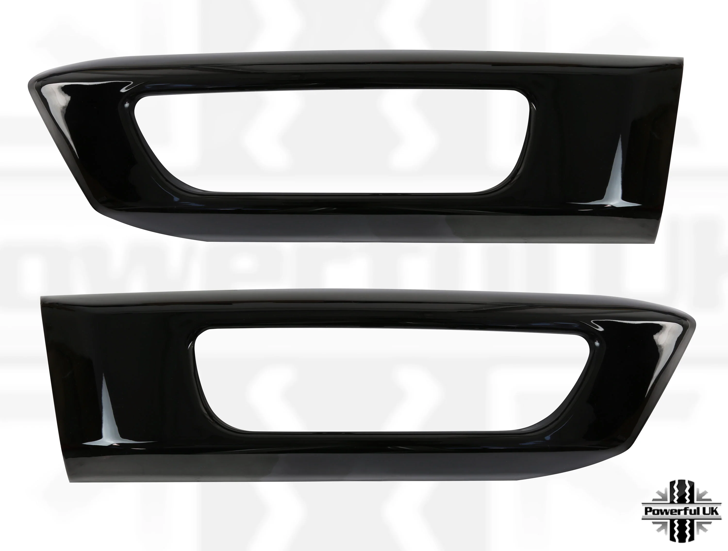 Gloss Black Fog Lamp Surrounds for Range Rover Sport L494 2014-17 - Image 3