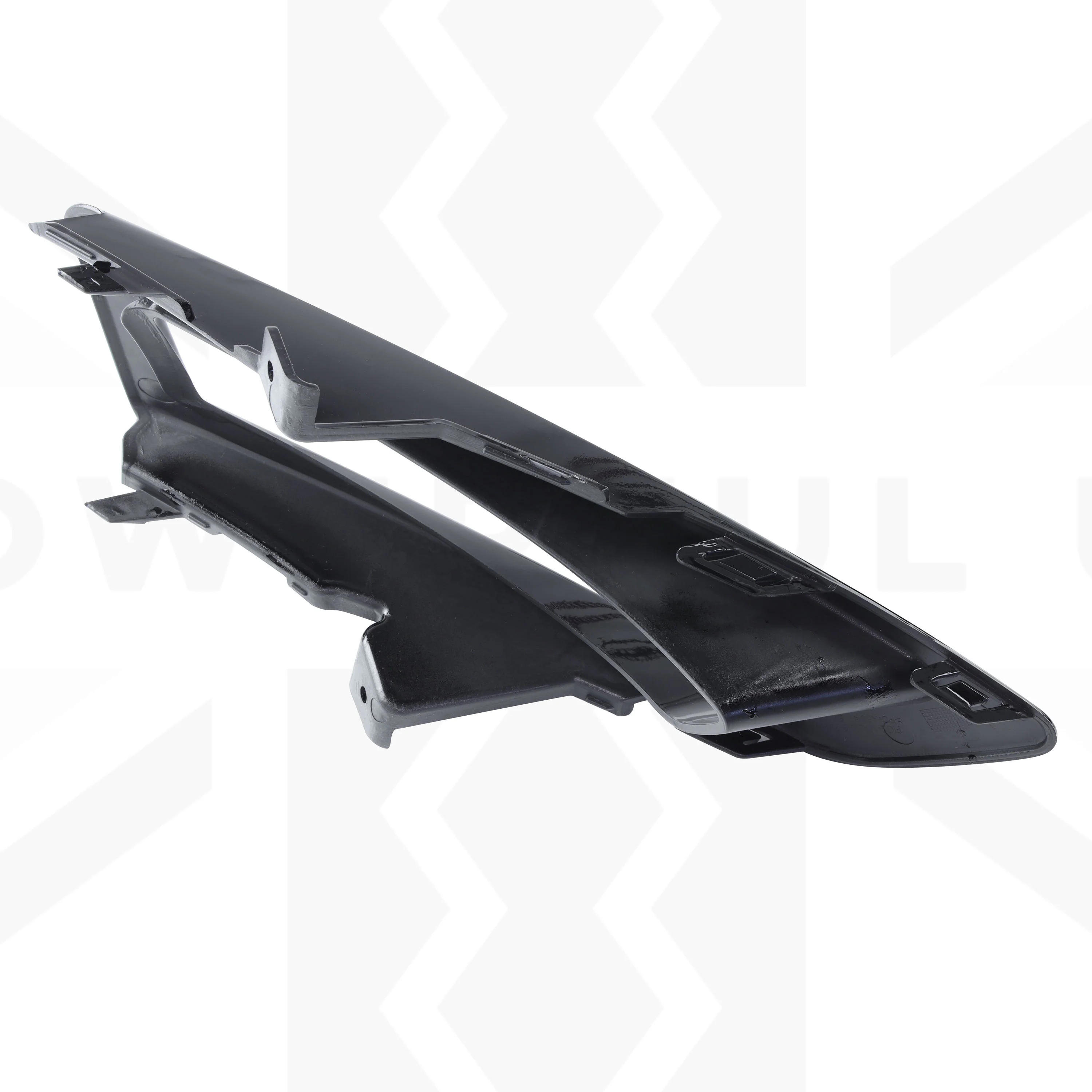 Gloss Black Fog Light Surround for Land Rover Discovery Sport 2015-19 - Left - Image 5