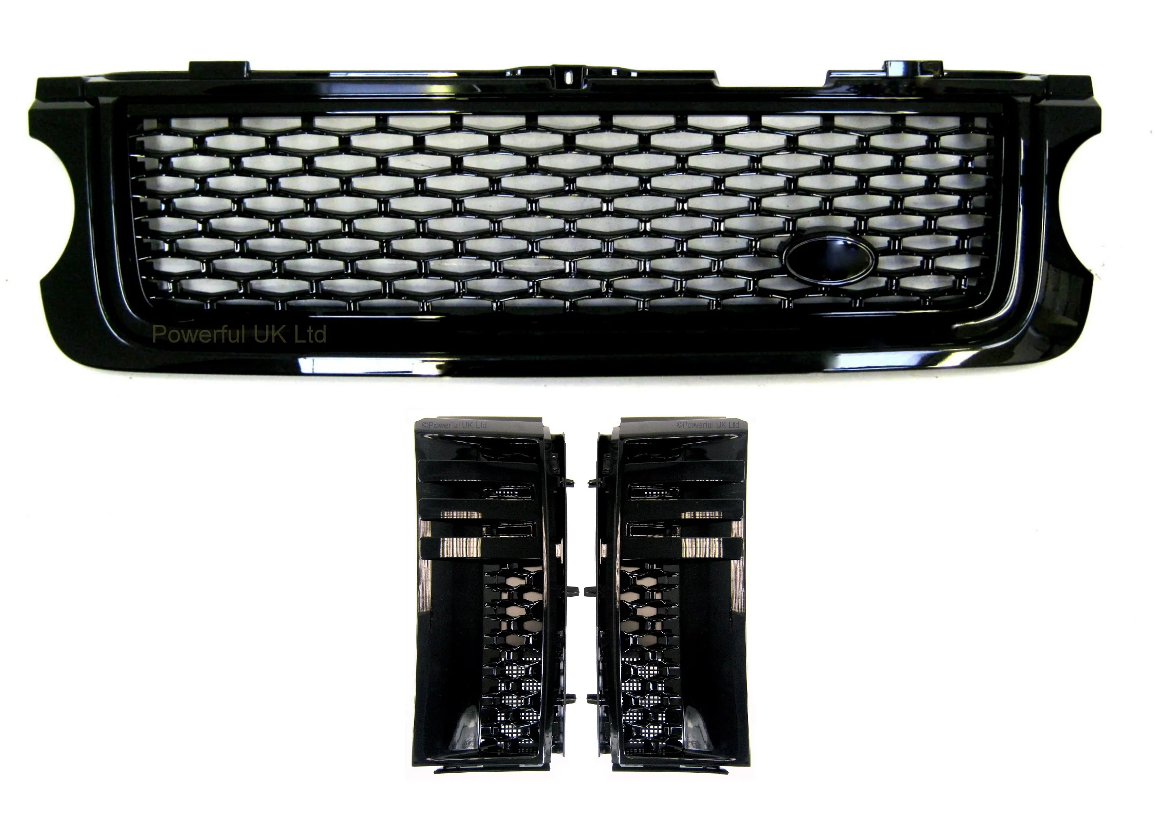 Grille+Vents "Autobiography Style" for Range Rover L322 2010+ - Black - Image 4