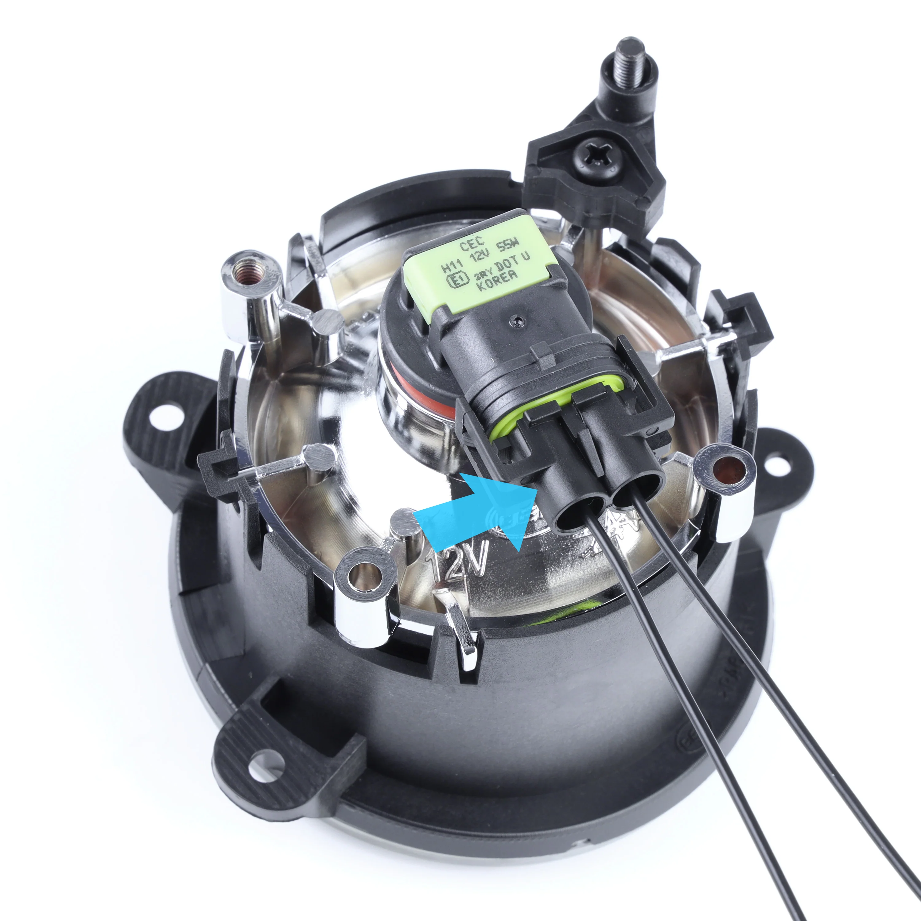 H8 Bulb Connector with Pre-fitted Wires - Image 2