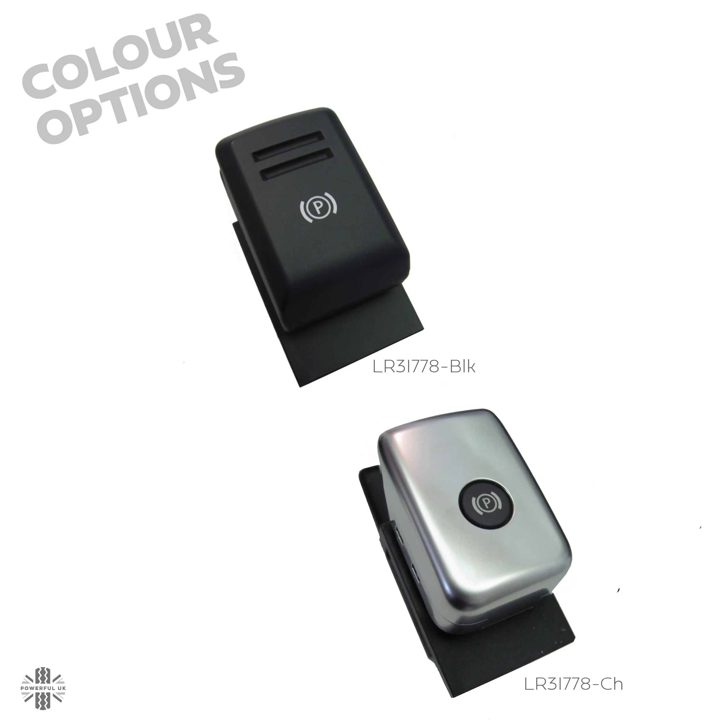 Hand Brake Switch - Chrome - for Land Rover Discovery 3 - Image 3