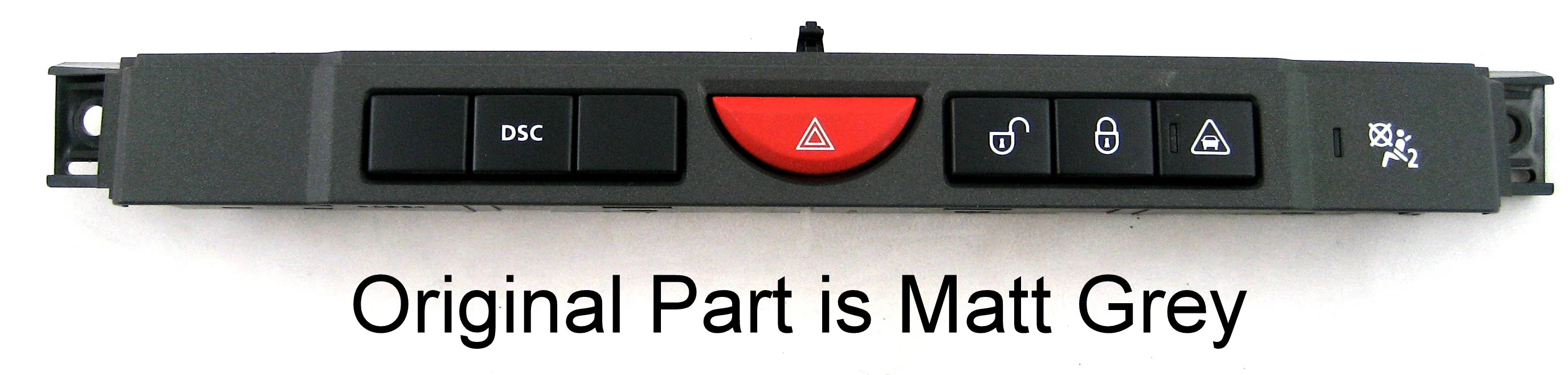 Hazard Switch Panel (3+3 Type) - Black Carbon for Range Rover Sport - Image 4
