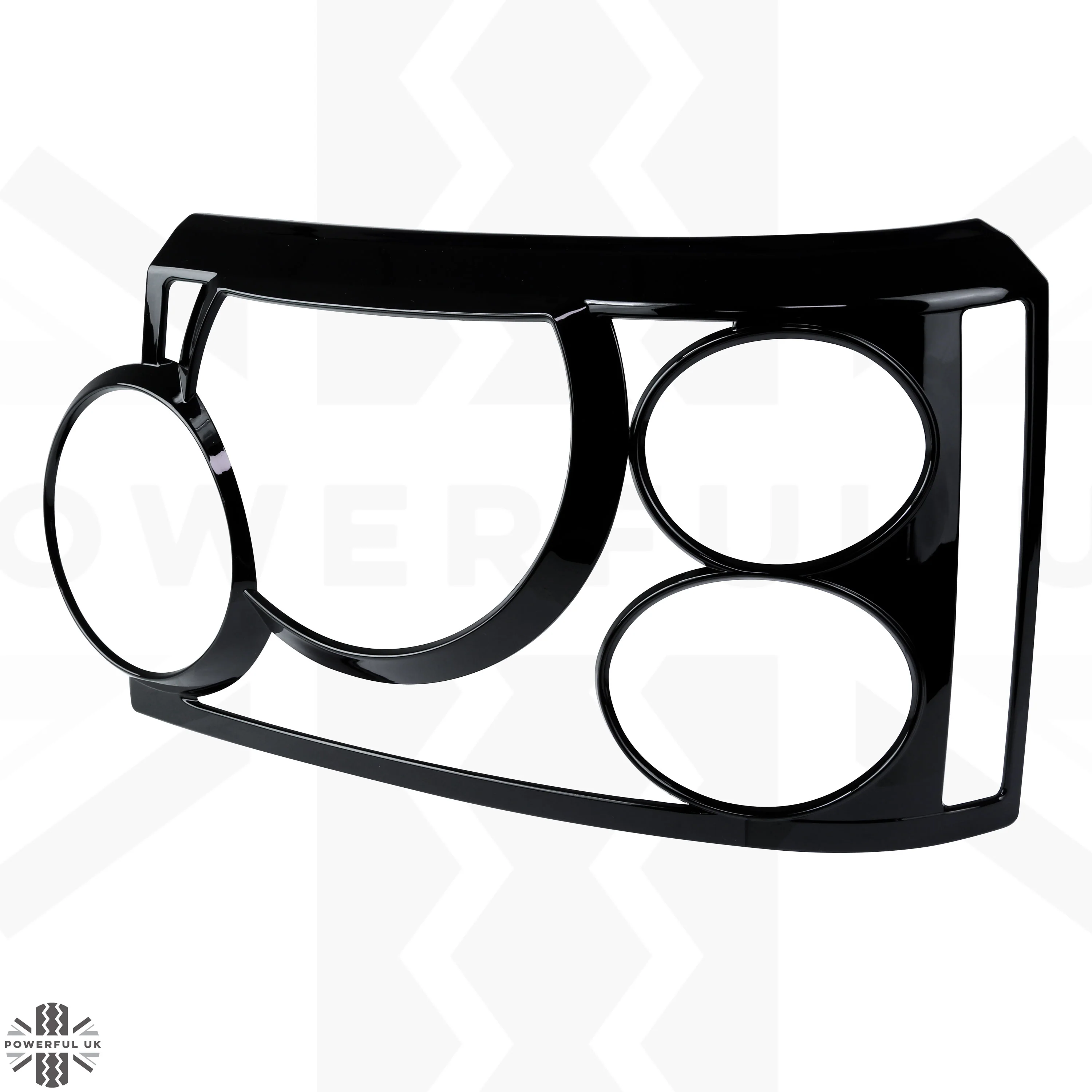 Headlamp Covers for Range Rover L322 2005-09 - Gloss Black - Image 3