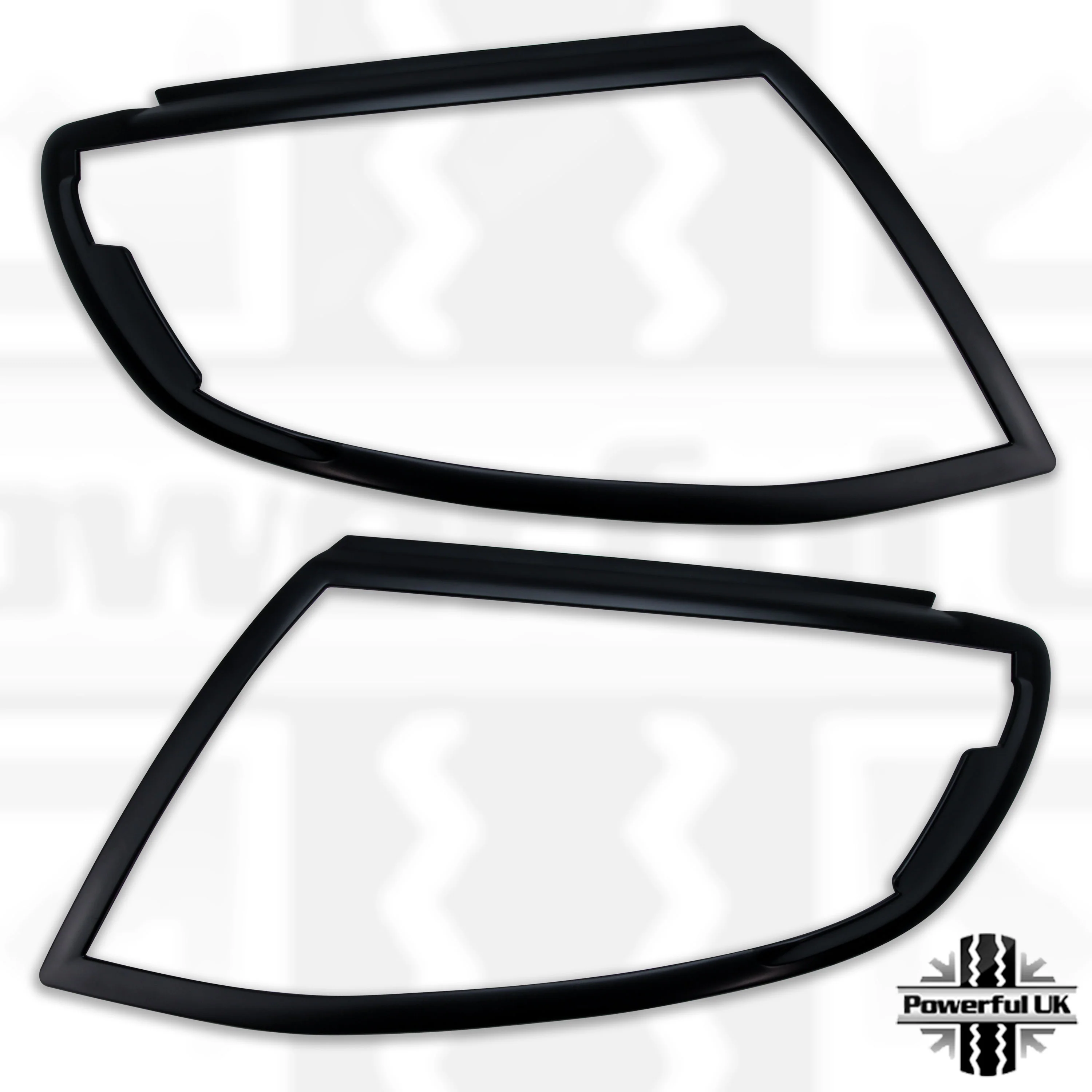 Headlight Surrounds - Matt Black - for Ford Ranger 2012-2015 - Image 4