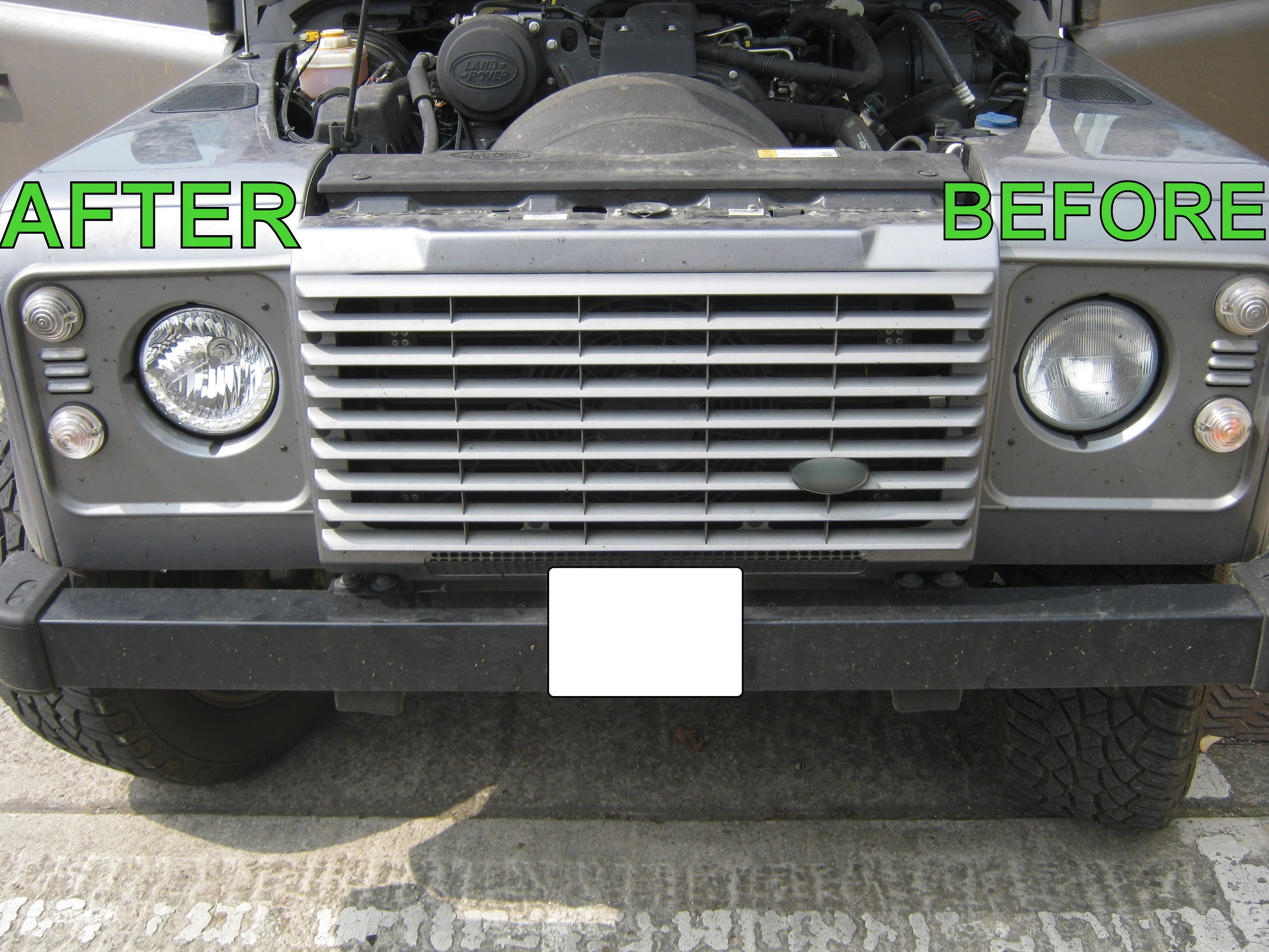 Headlight Upgrade - DRL Style - LHD for Land Rover Defender - Image 7