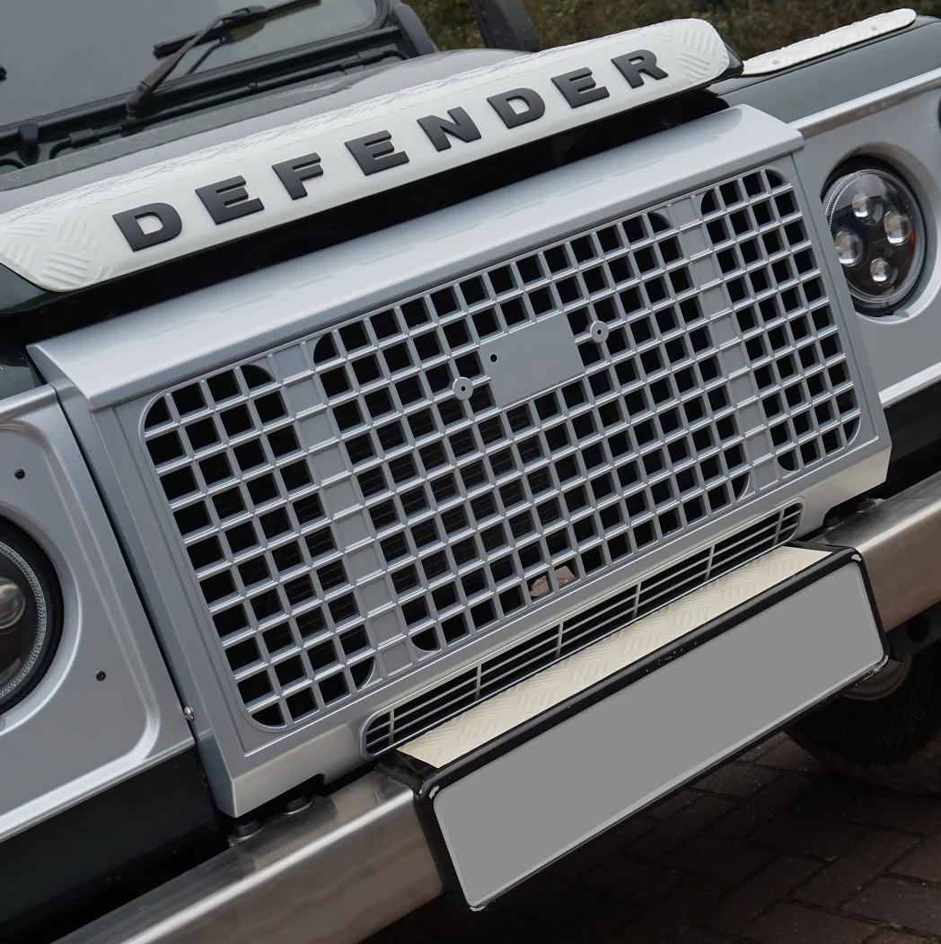 Heritage Style Grille - Silver - for Land Rover Defender - Image 5