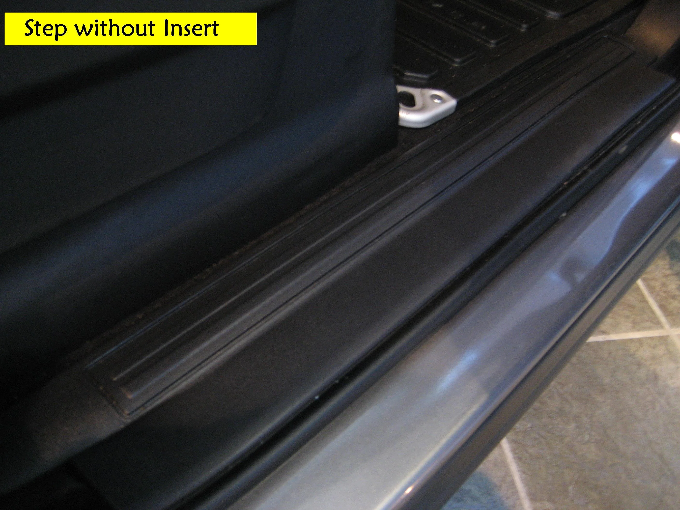 Inner Sill Inserts Stainless Steel - 'SUPERCHARGED' for Range Rover Sport - Image 9