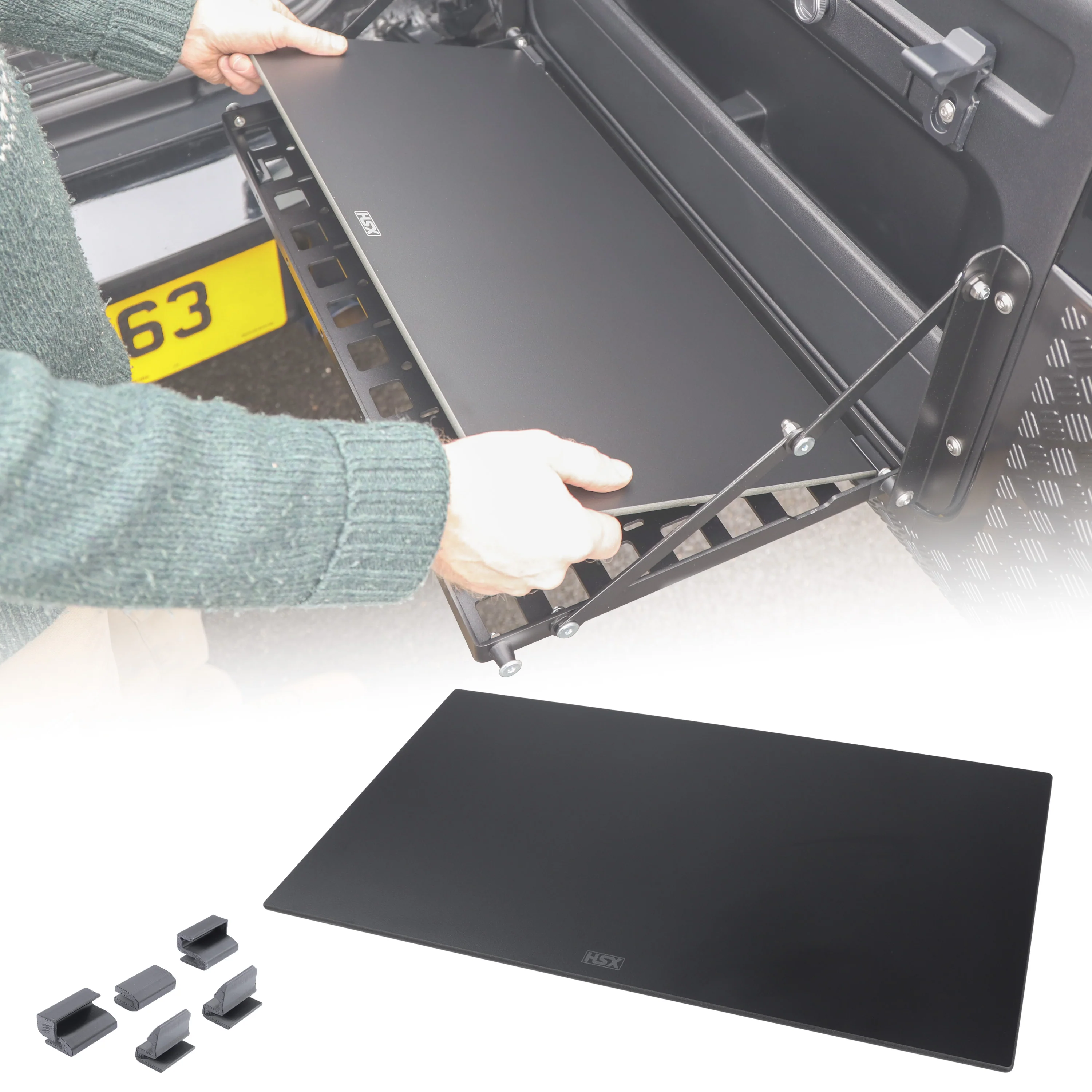 Insert Board for Powerful UK Folding Picnic Table for Land Rover Defender L663
