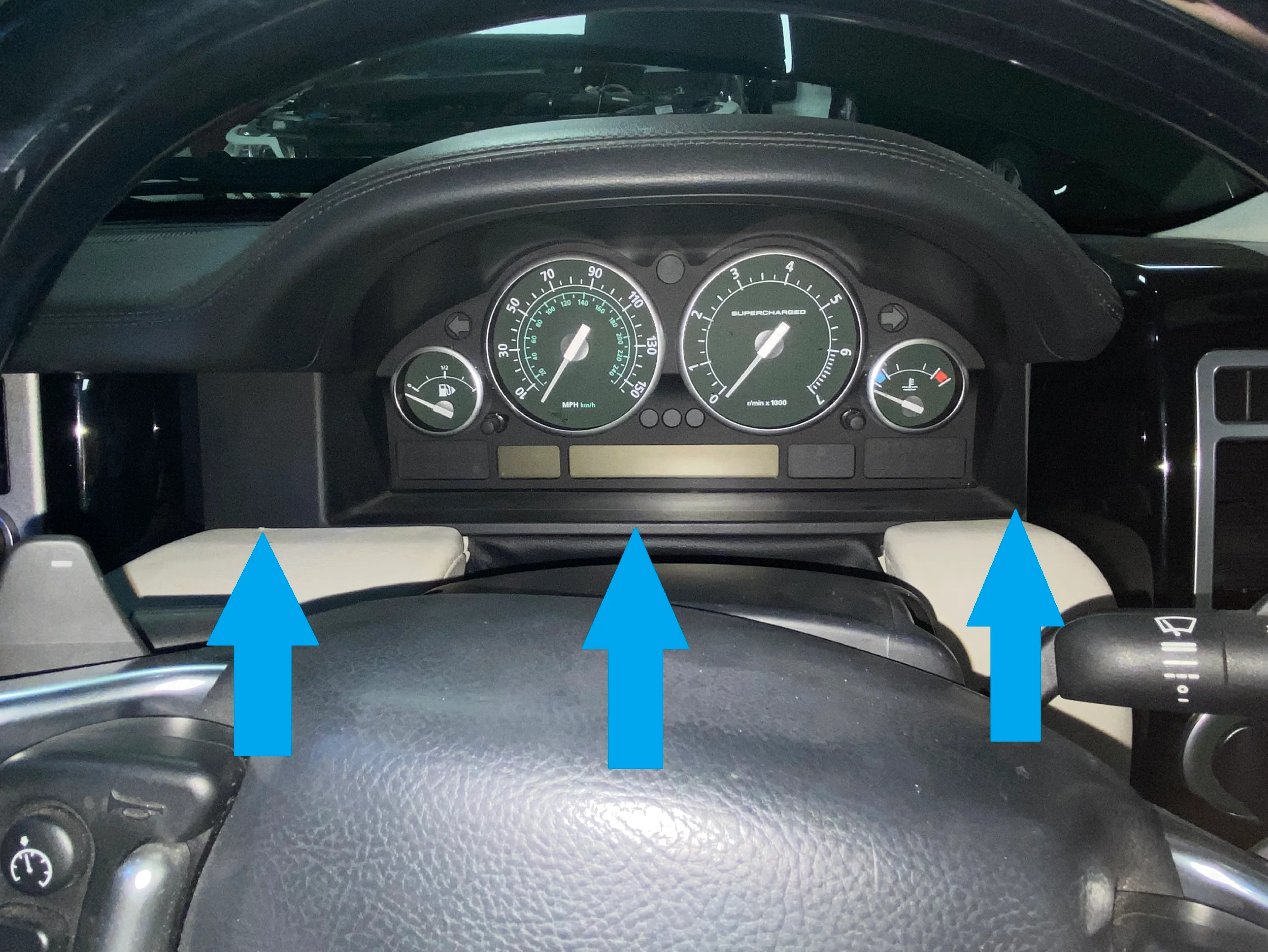 Instrument Speedo Lower Surround Panel for Range Rover L322 - LHD - Image 4