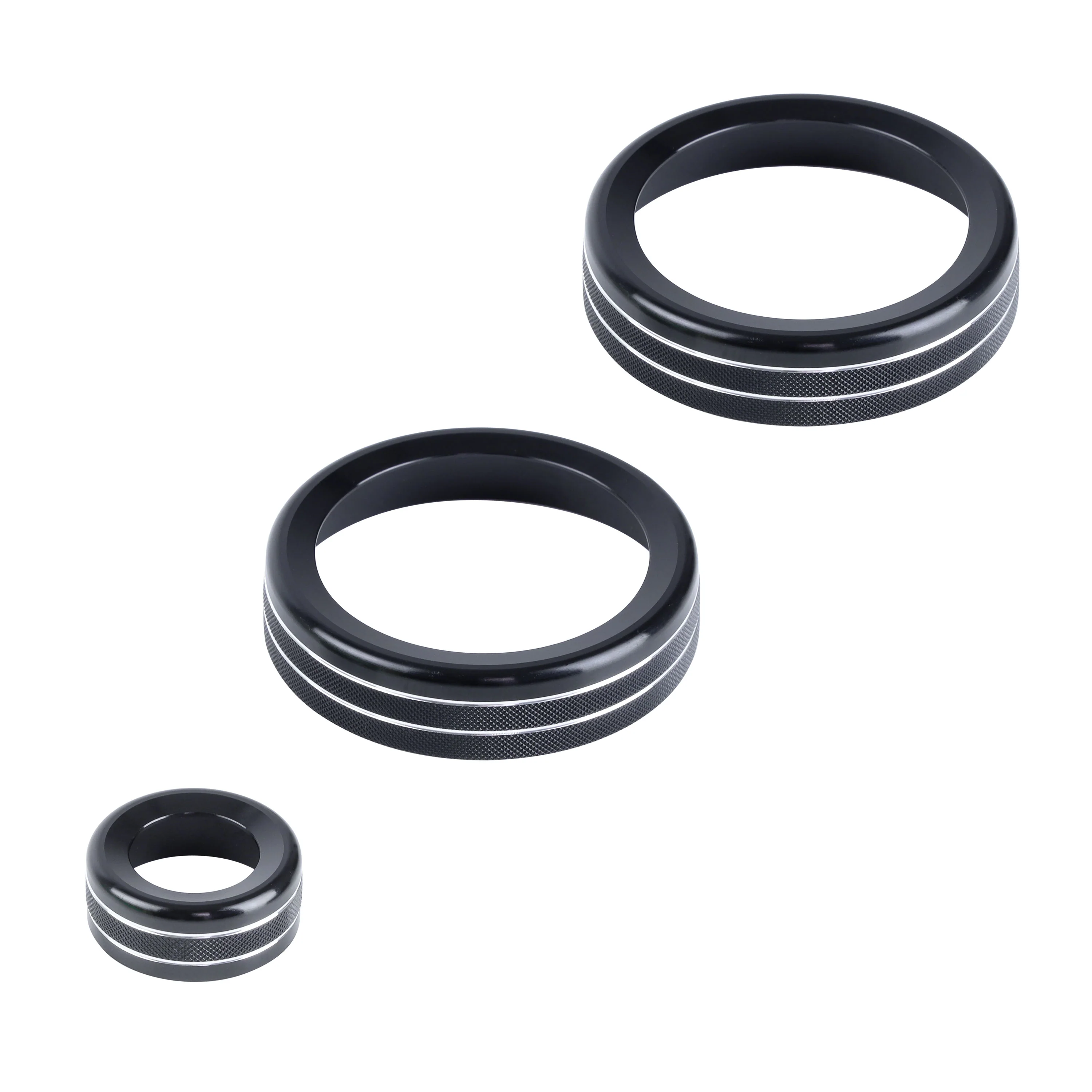Interior Aircon Control Trim - Set of 3 - BLACK - for Land Rover Defender L663 - Image 4