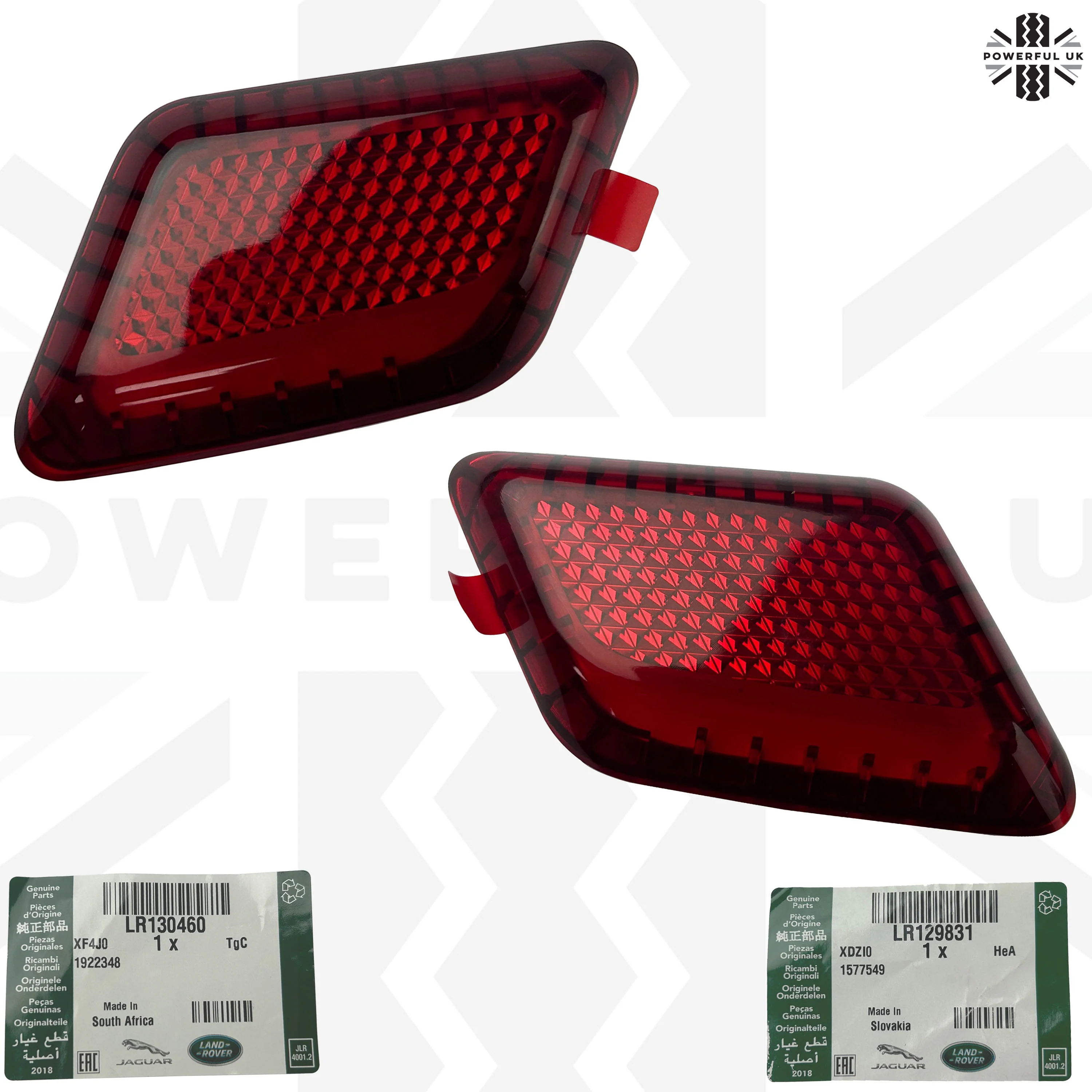 Interior Door Card Reflectors for Land Rover Defender L663 - Pair - Image 4