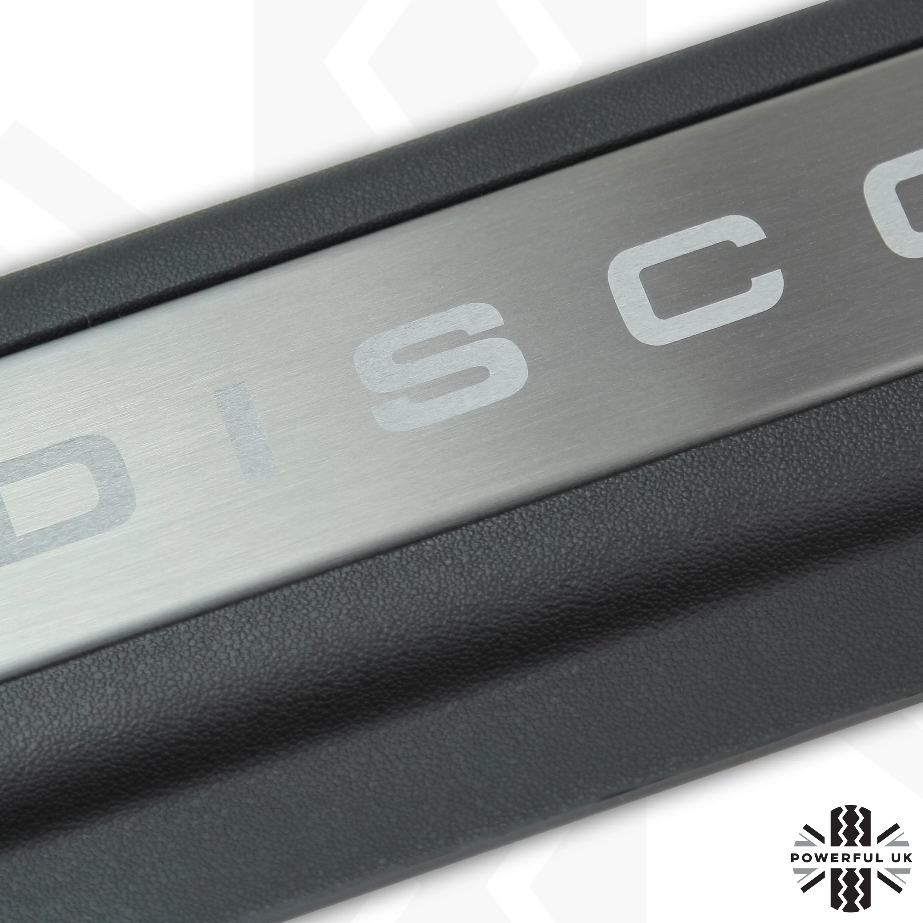 Interior Front Door Sill Scuff Plates - Ebony Black - for Land Rover Discovery Sport - Image 3