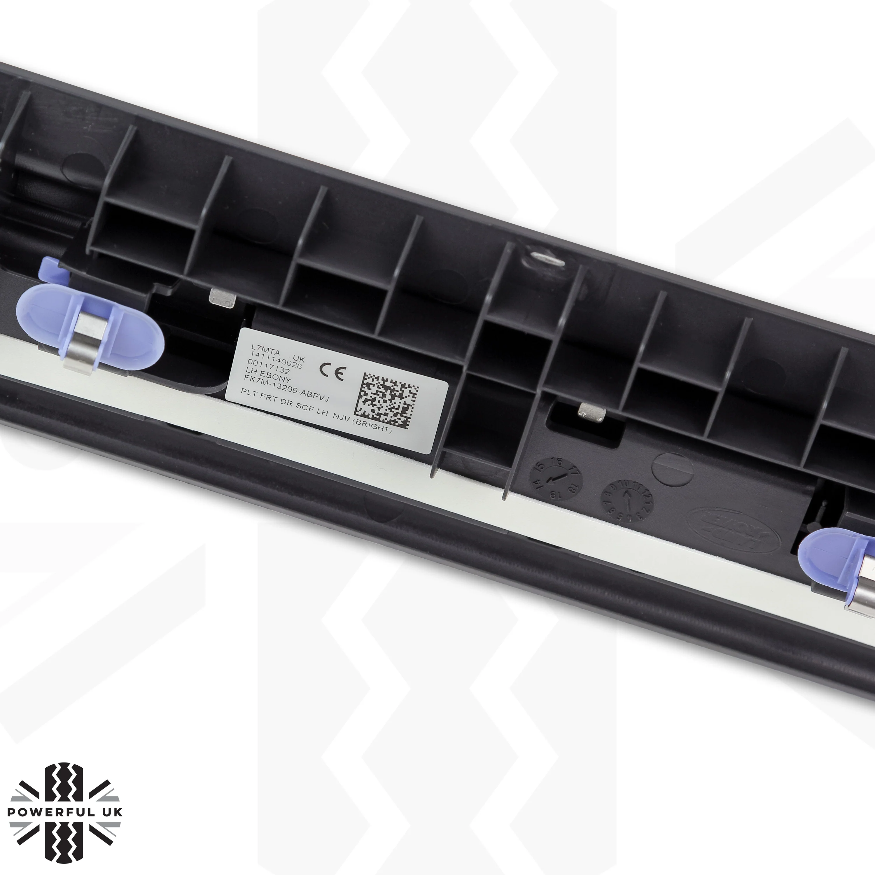 Interior Front Door Sill Scuff Plates - Ebony Black - for Land Rover Discovery Sport - Image 5