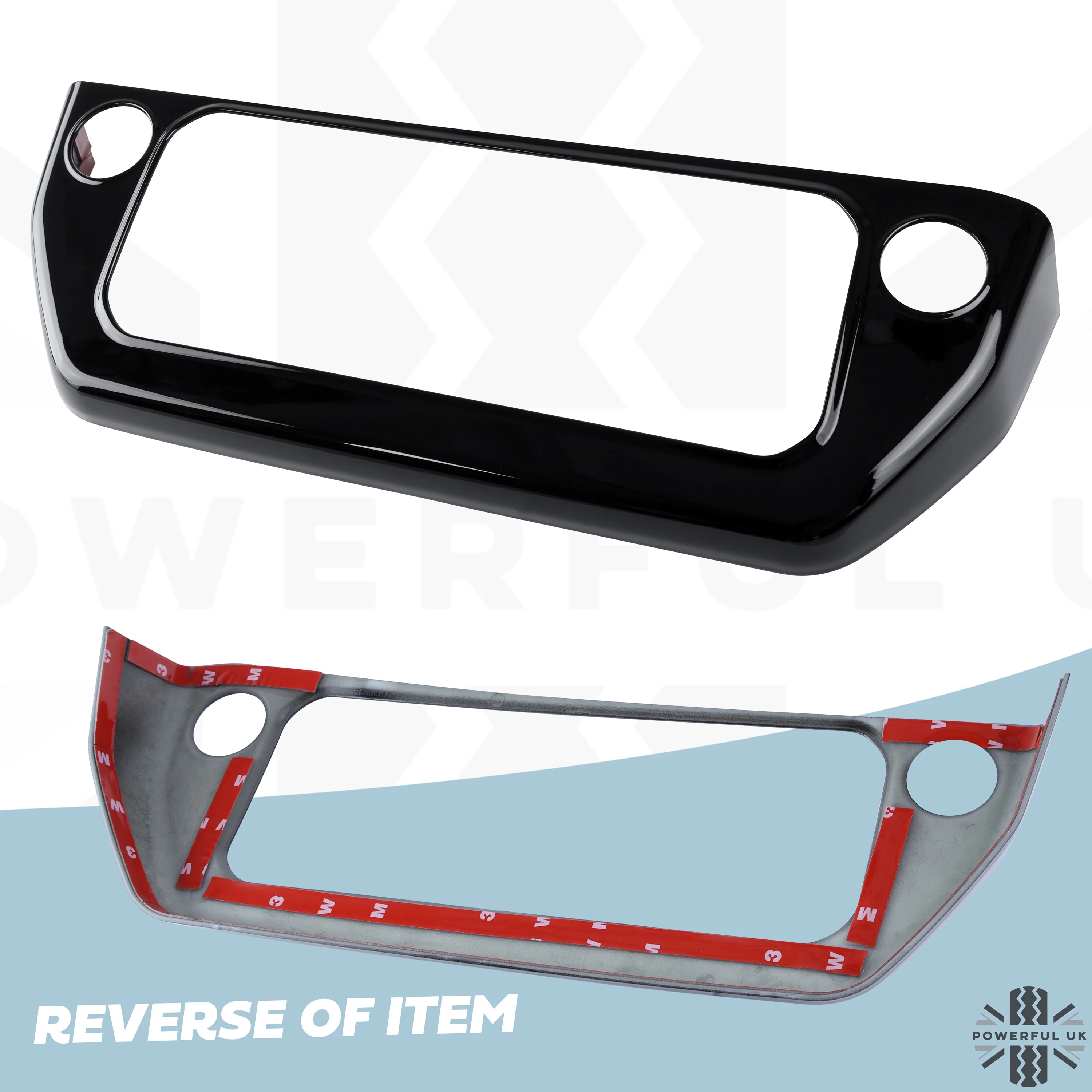 Interior Trim Kit for Land Rover Defender L663 - Gloss Black - Image 4
