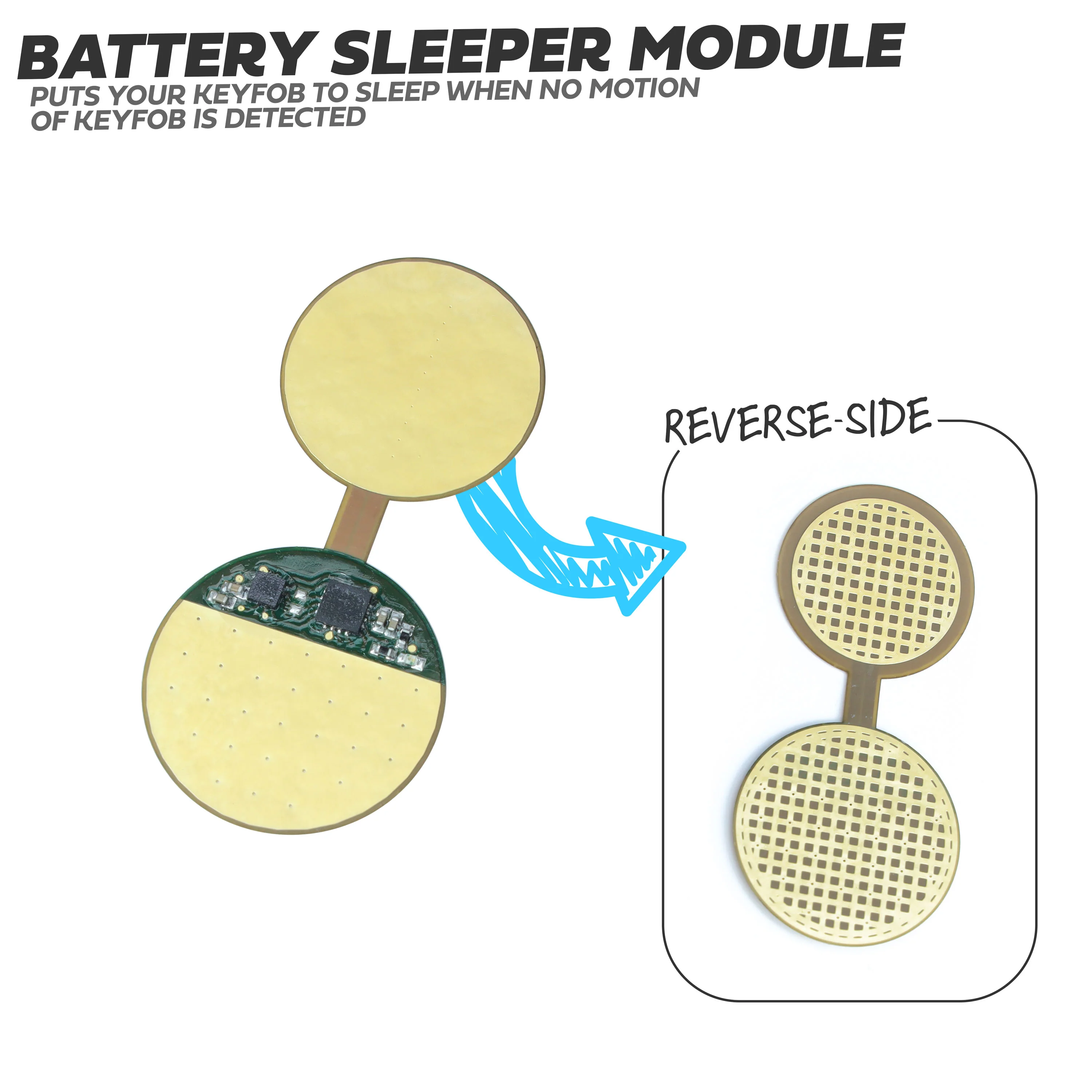 Keyfob Battery Sleeper Kit (Anti Relay Theft) for Range Rover Remotes - Image 4