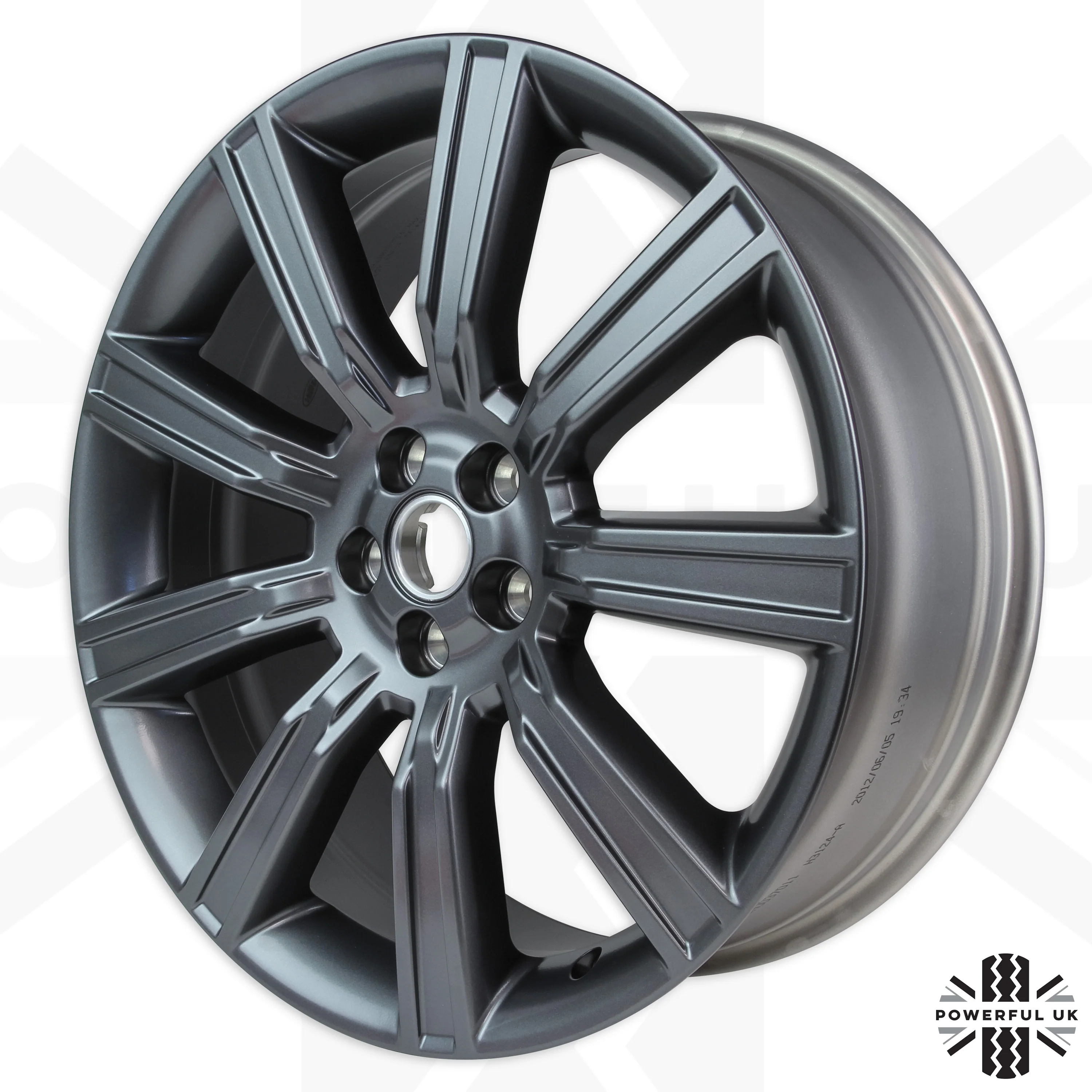 Land Rover Freelander 2 Genuine 20" Alloy Wheel - Technical Grey - Image 6