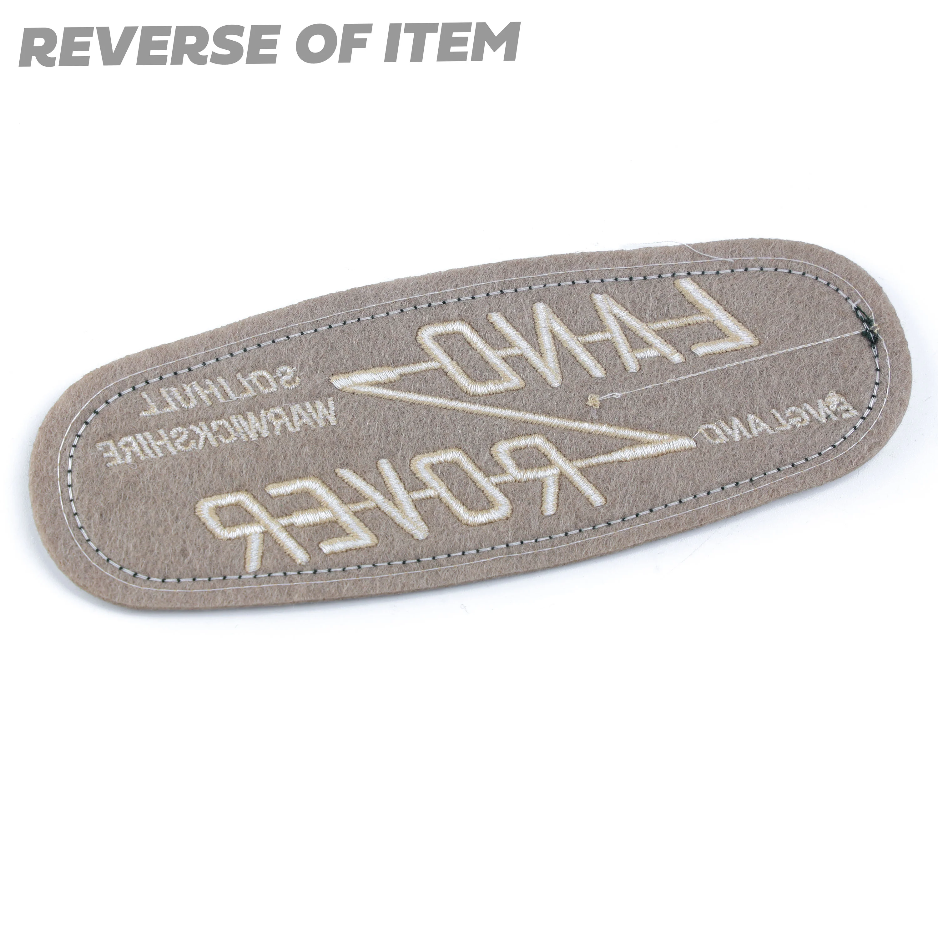 Land Rover x Red Canoe Embroidered Patch - Large - Image 5