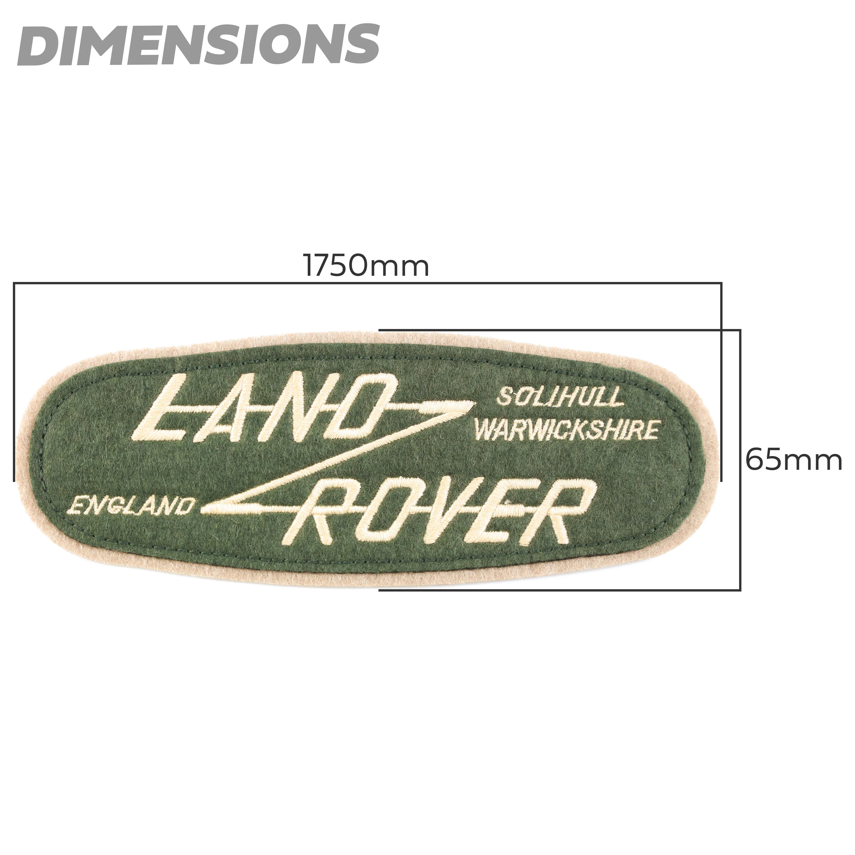 Land Rover x Red Canoe Embroidered Patch - Large - Image 6