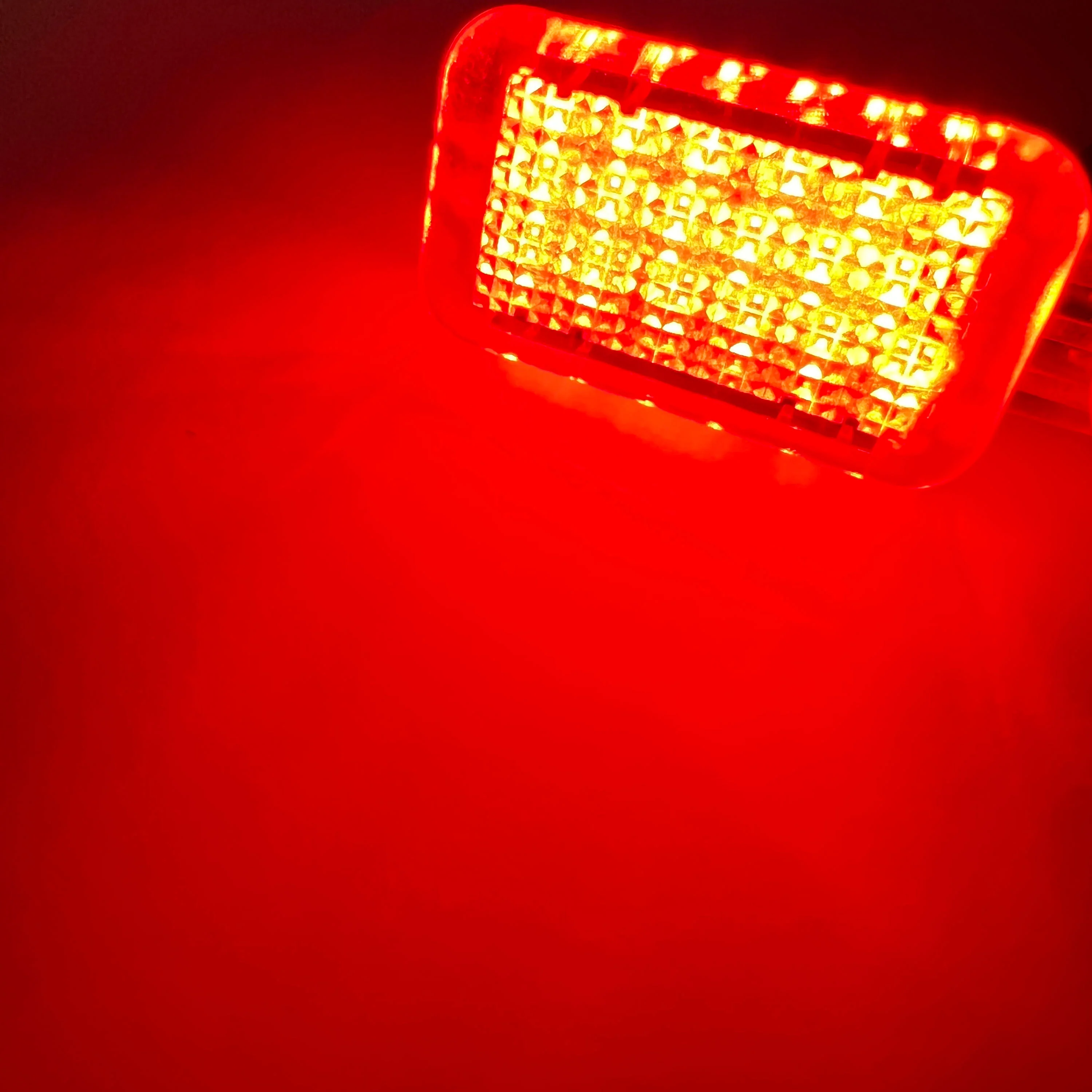 LED Door Welcome Lights - 4pc - Red - for Land Rover Defender L663 (110/130) - Image 3