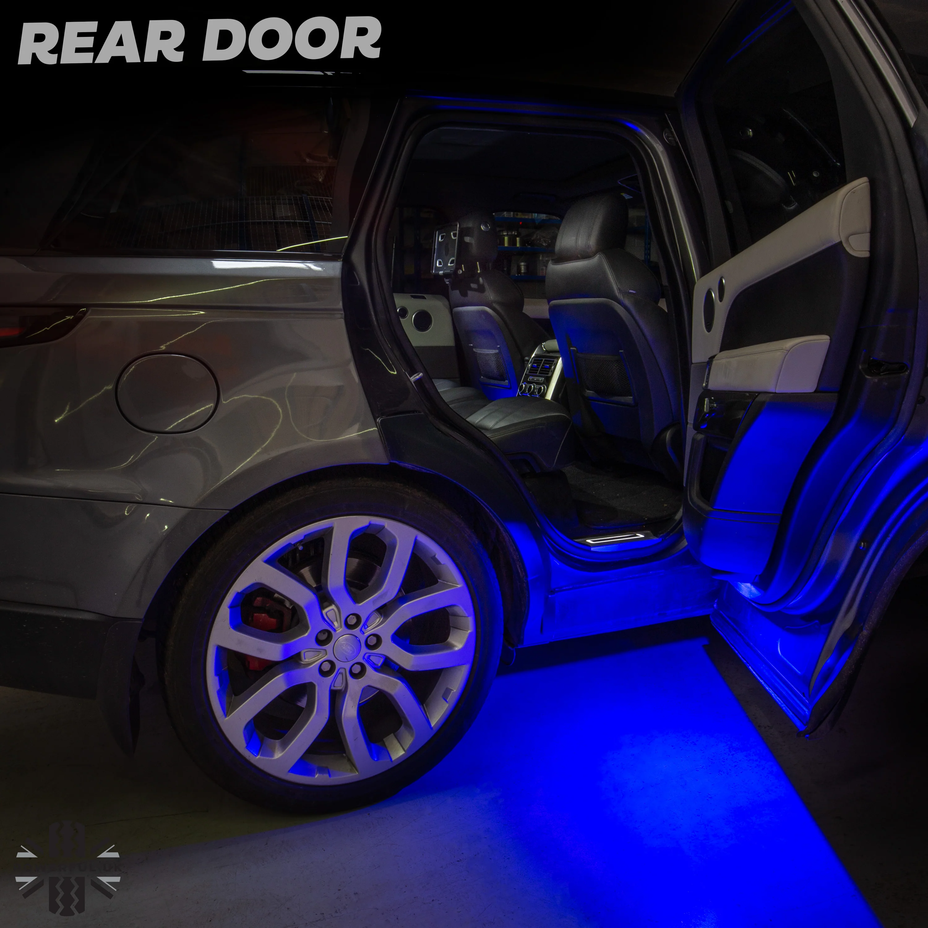 LED Interior Light kit in White & Blue for Range Rover L405 - Image 4