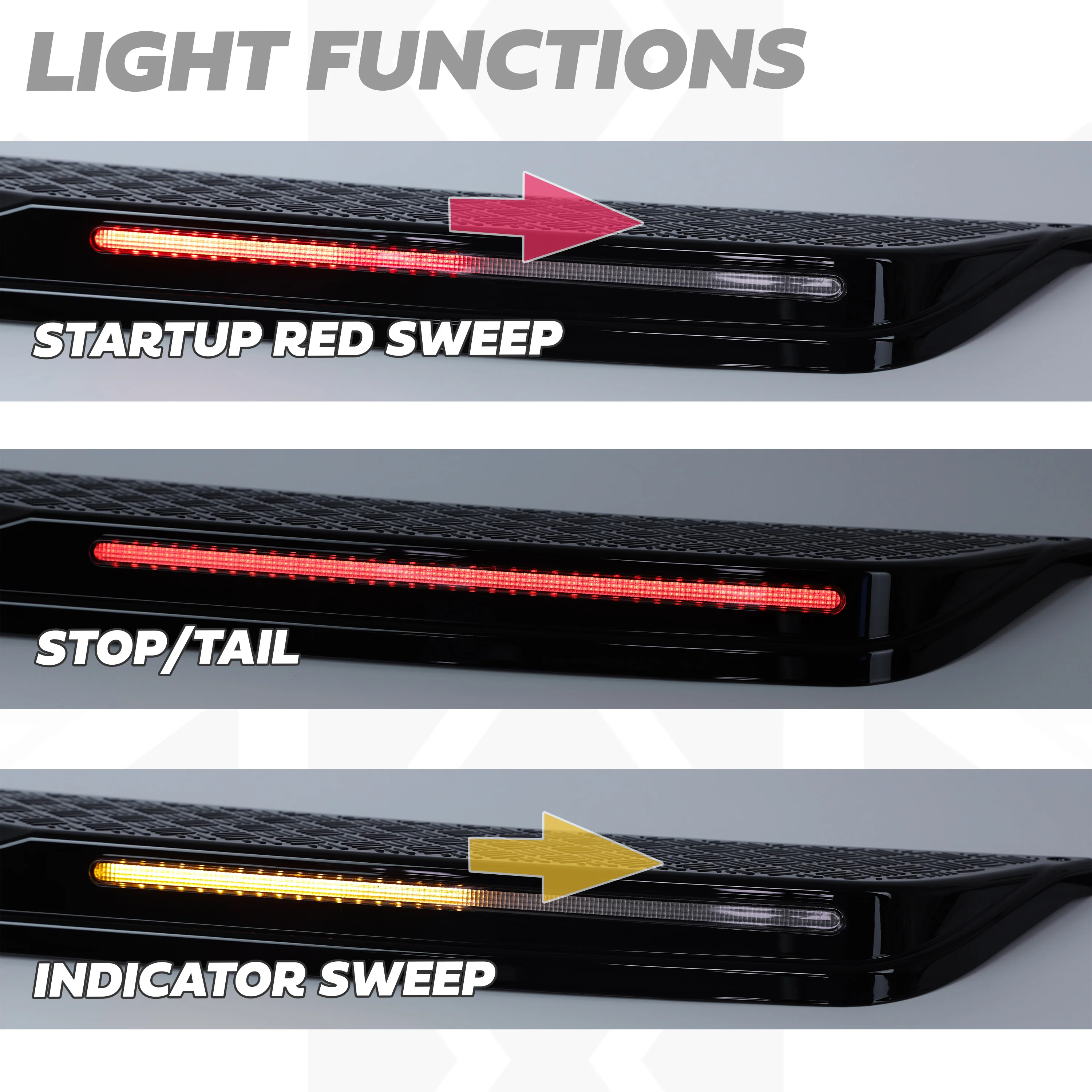 Rear Bumper Cover for Land Rover Defender L663 - with LEDs - Image 11