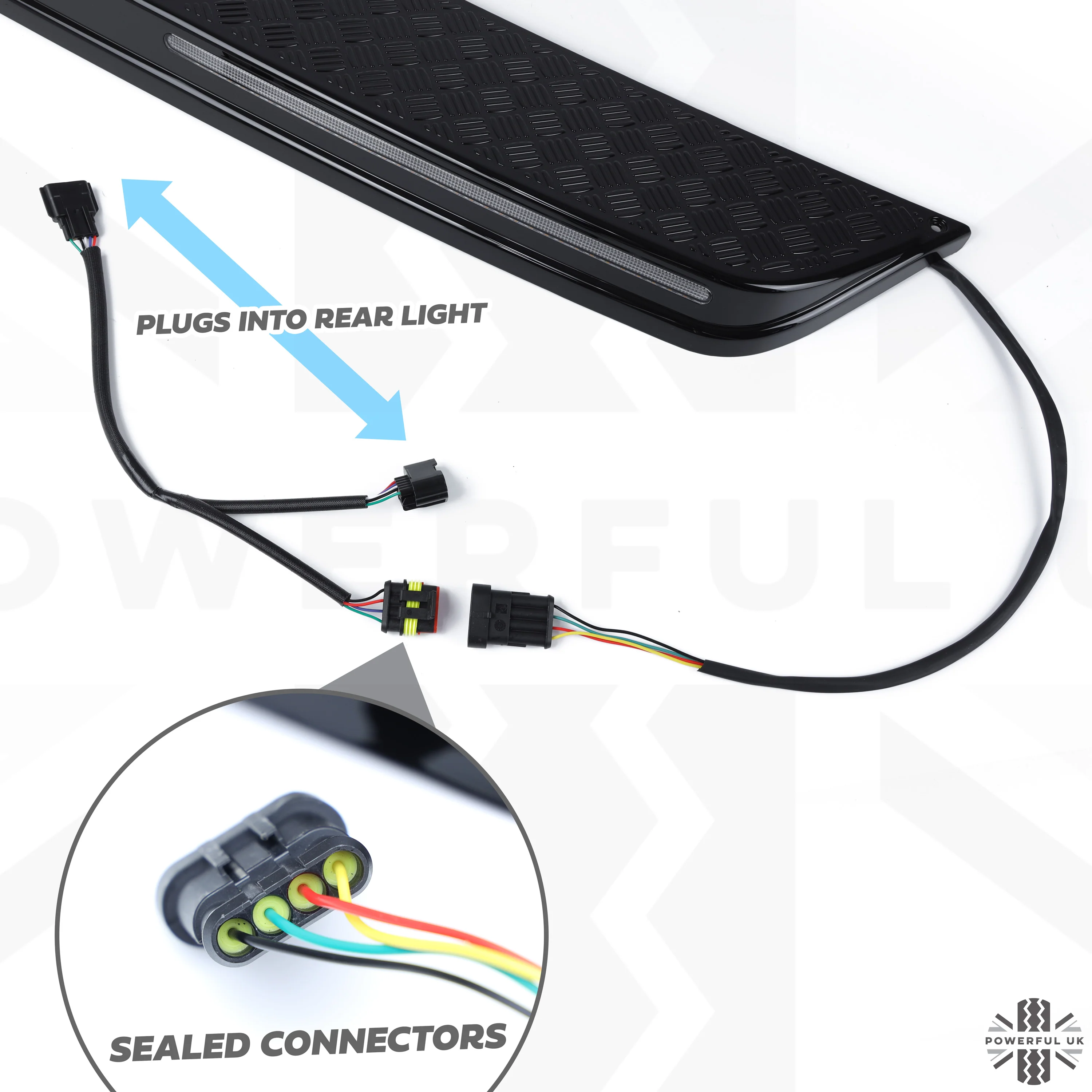 Rear Bumper Cover for Land Rover Defender L663 - with LEDs - Image 6
