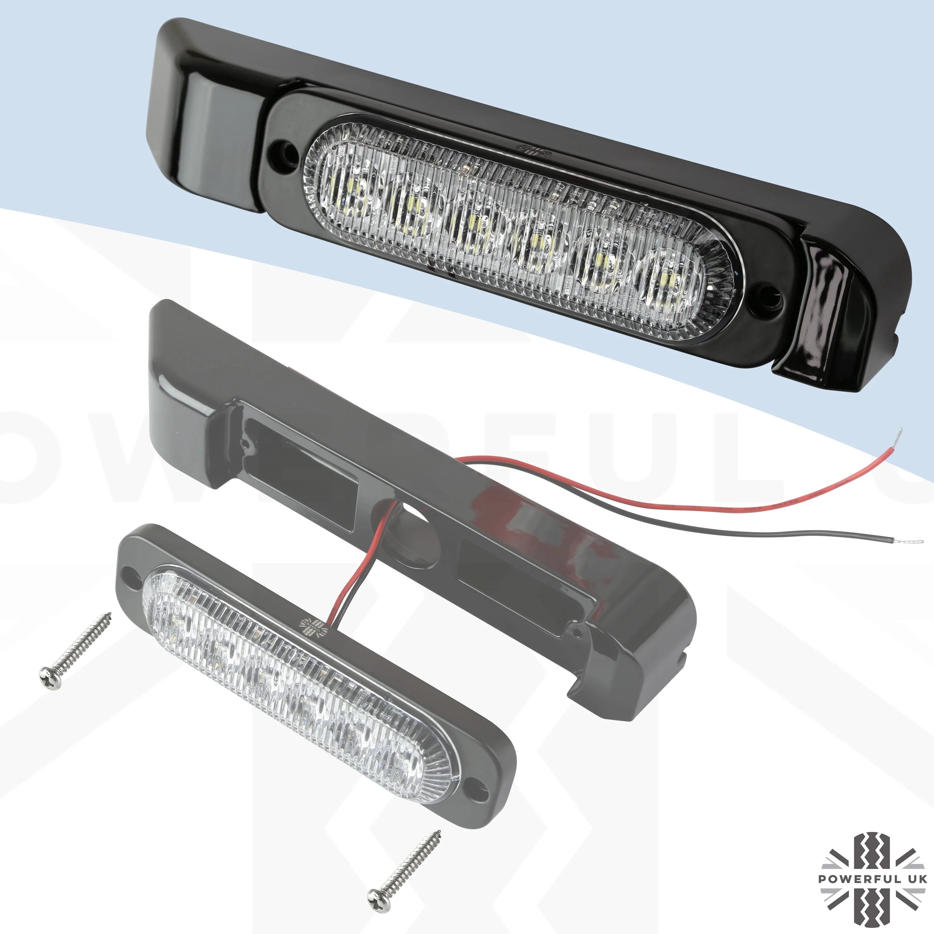 LED rear light upgrade kit for Land Rover Defender L663 - White+Amber - Image 5
