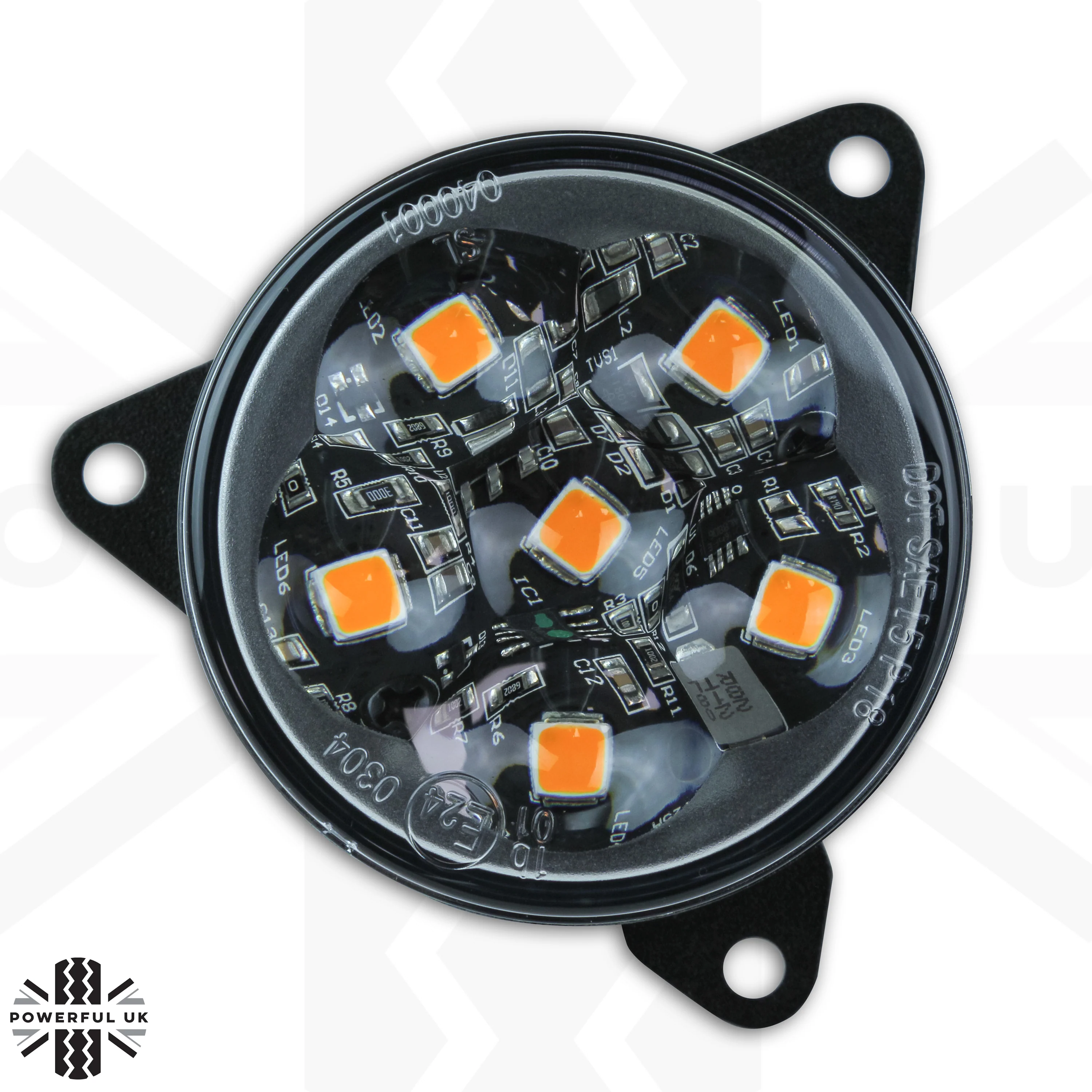 LED Round Indicator Lights 60mm - Pair - Image 4