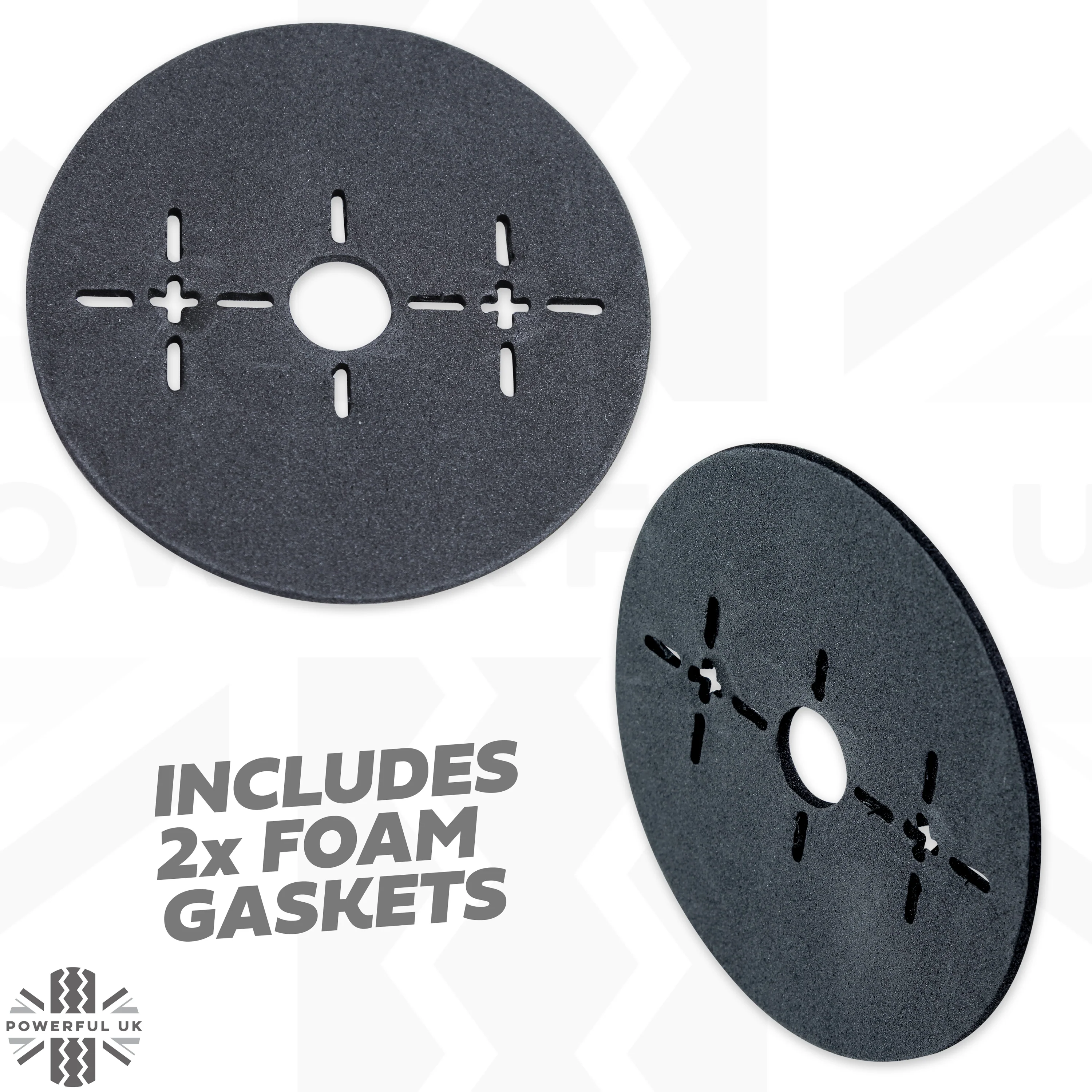 LED Round Stop/Tail Lights 90/95mm - PAIR - Image 6
