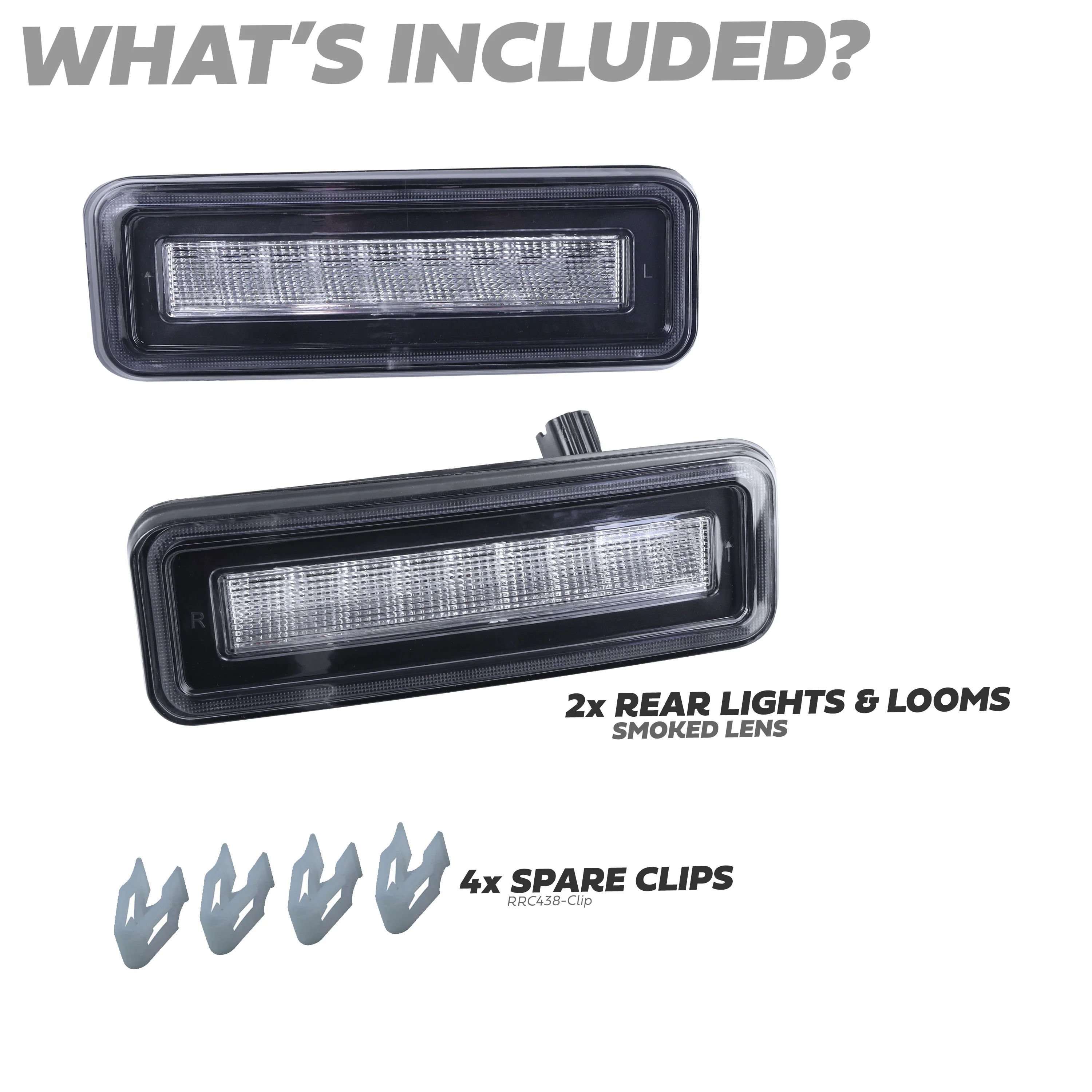 LED stop/tail/indicator/reverse Kit for Land Rover Defender L663 - Smoked Lens - Image 6