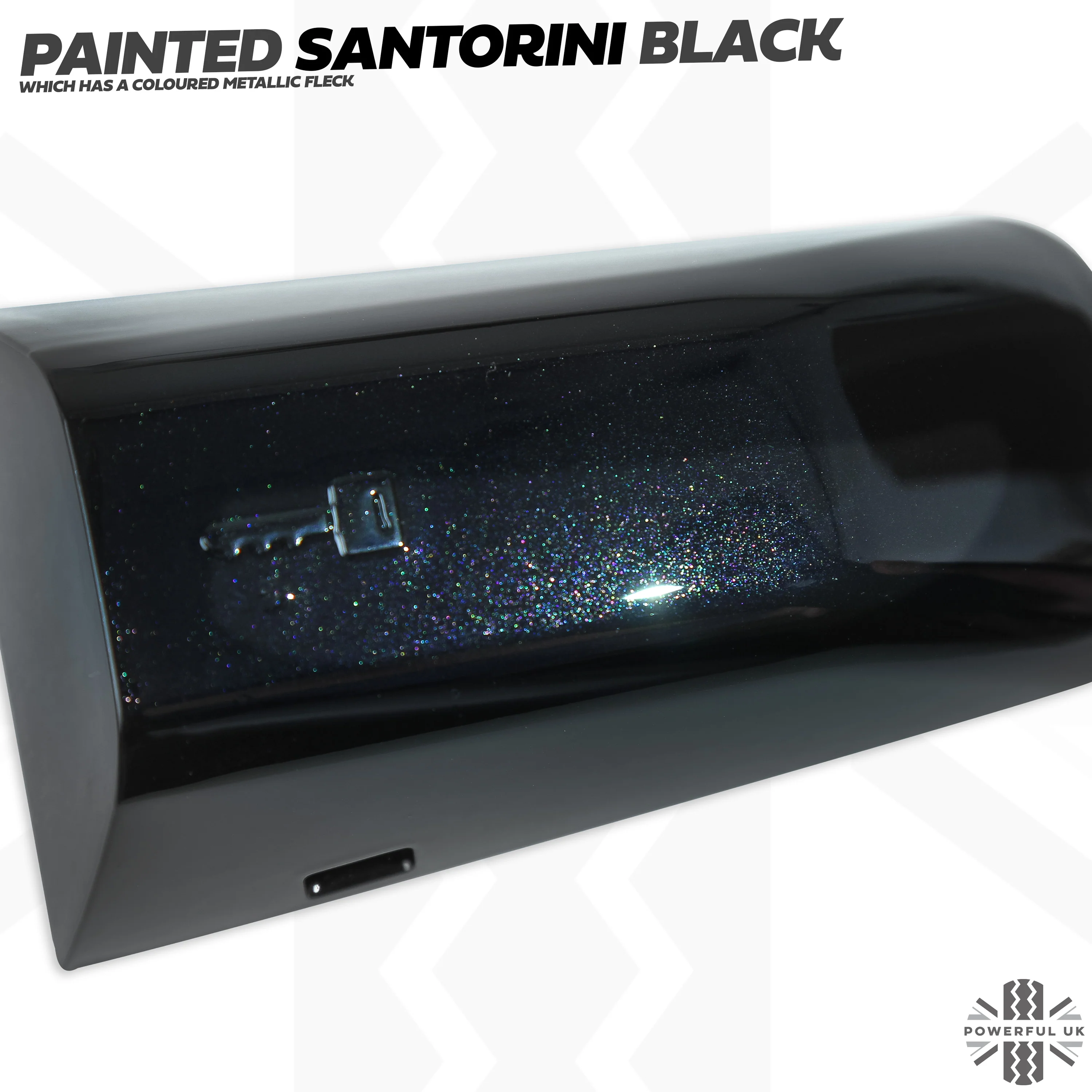 LEFT Door Handle Key Piece for Range Rover Sport L494 - Santorini Black - Image 2