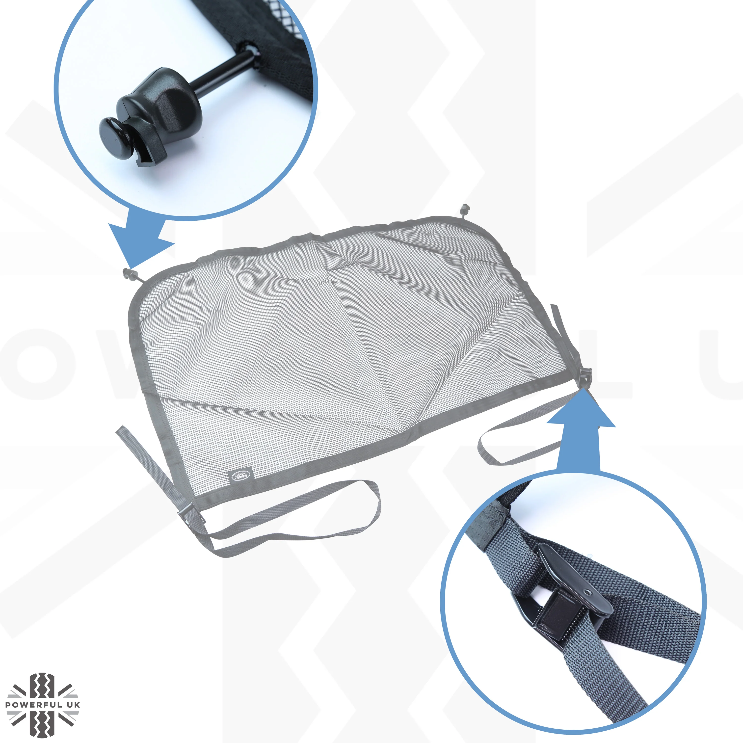 Genuine Loadspace Partition Net for Land Rover Defender L663 (110) - Image 4