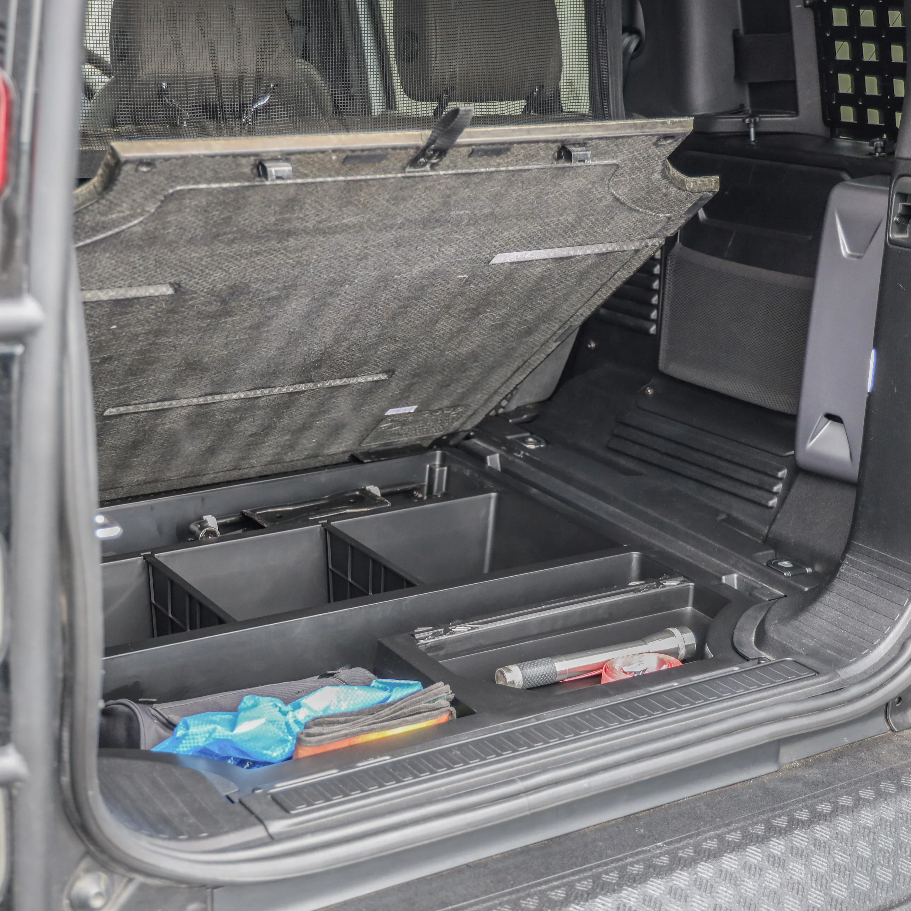 Under Boot Floor Storage Box for Land Rover Defender L663(110) - Image 2
