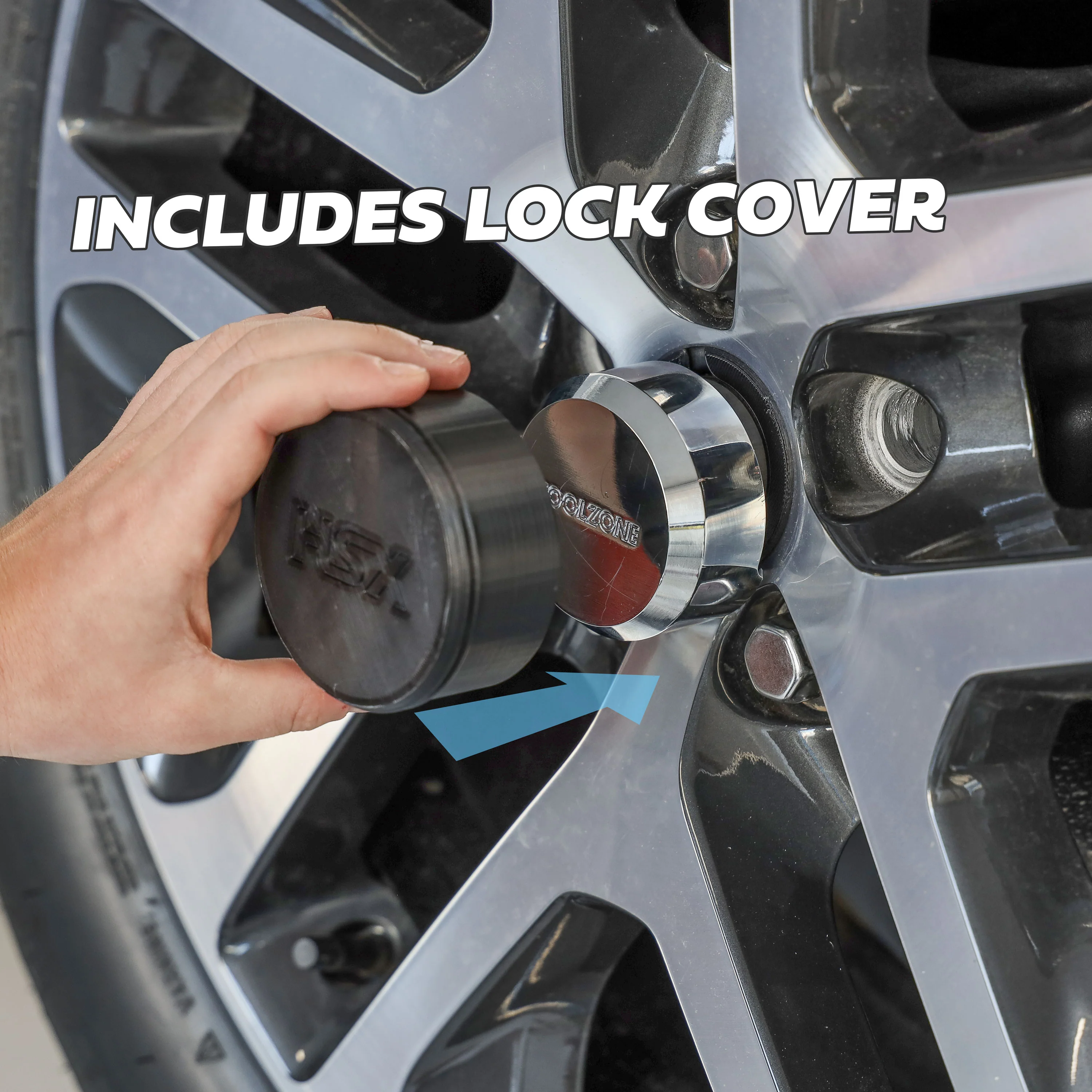 Lock Kit for 5094 20" Spare Wheel on Land Rover Defender L663 - Image 7