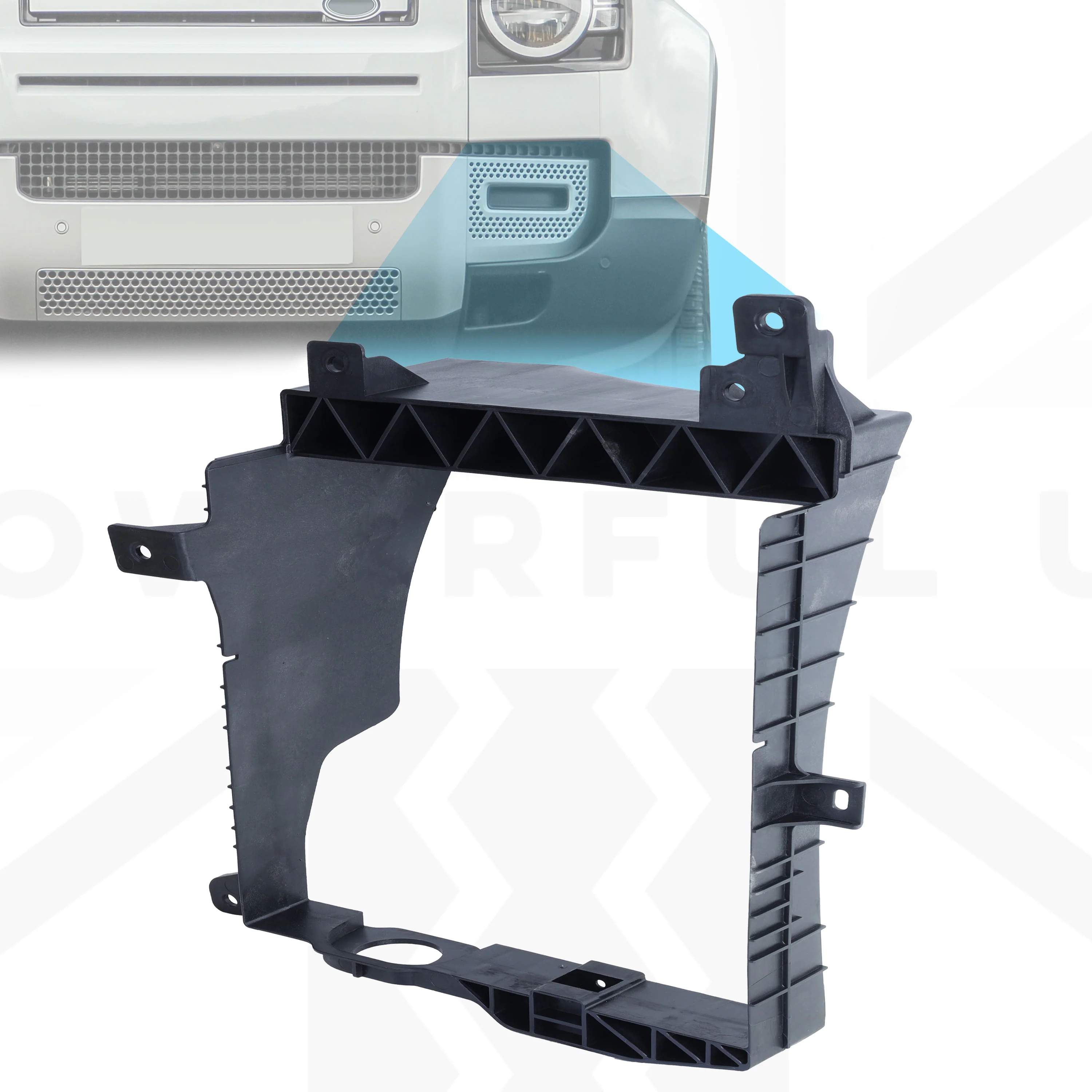Lower LEFT Radiator Frame for Land Rover Defender L663