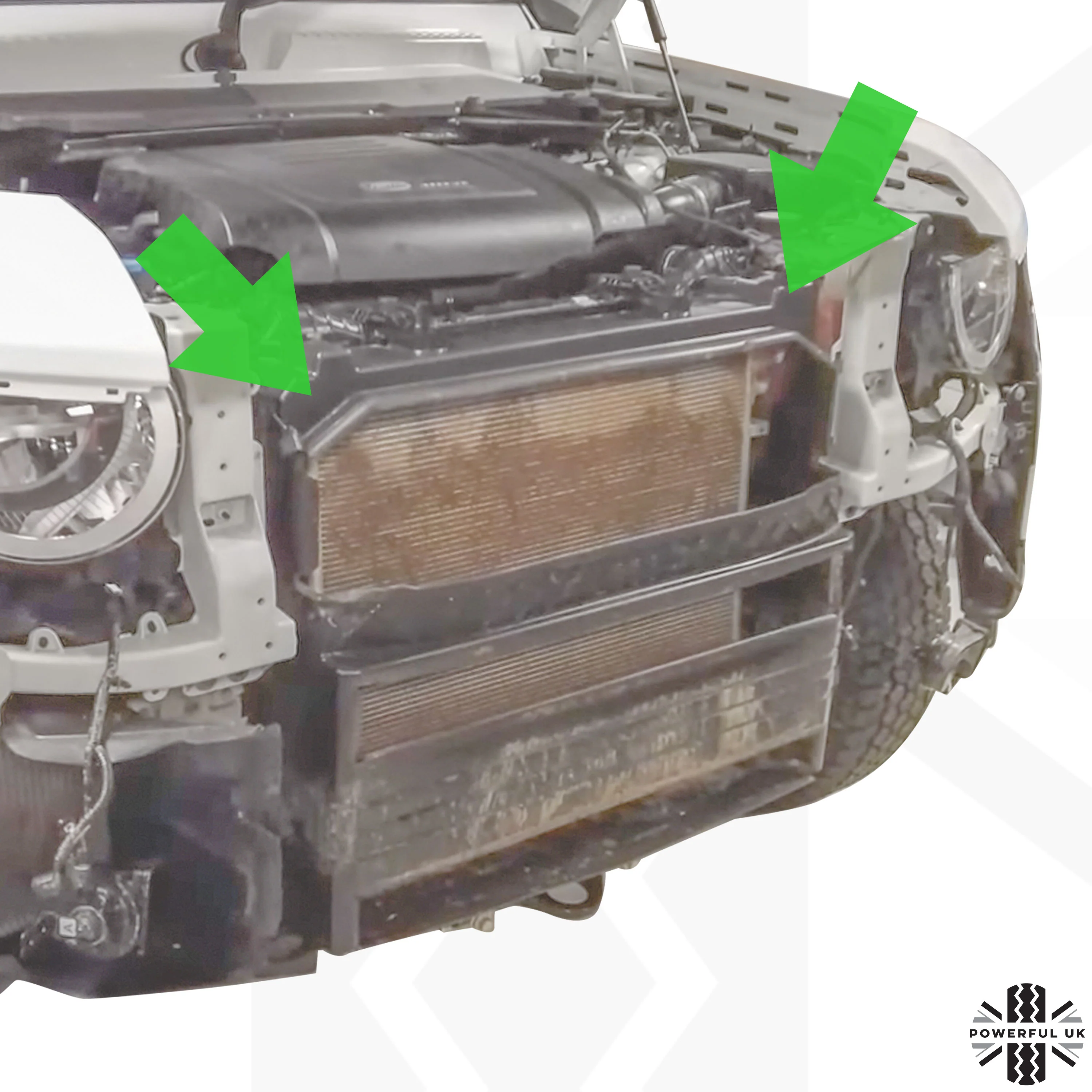 Main Air Deflector for Land Rover Defender L663 (P300 & D300 MY2020) - Image 2