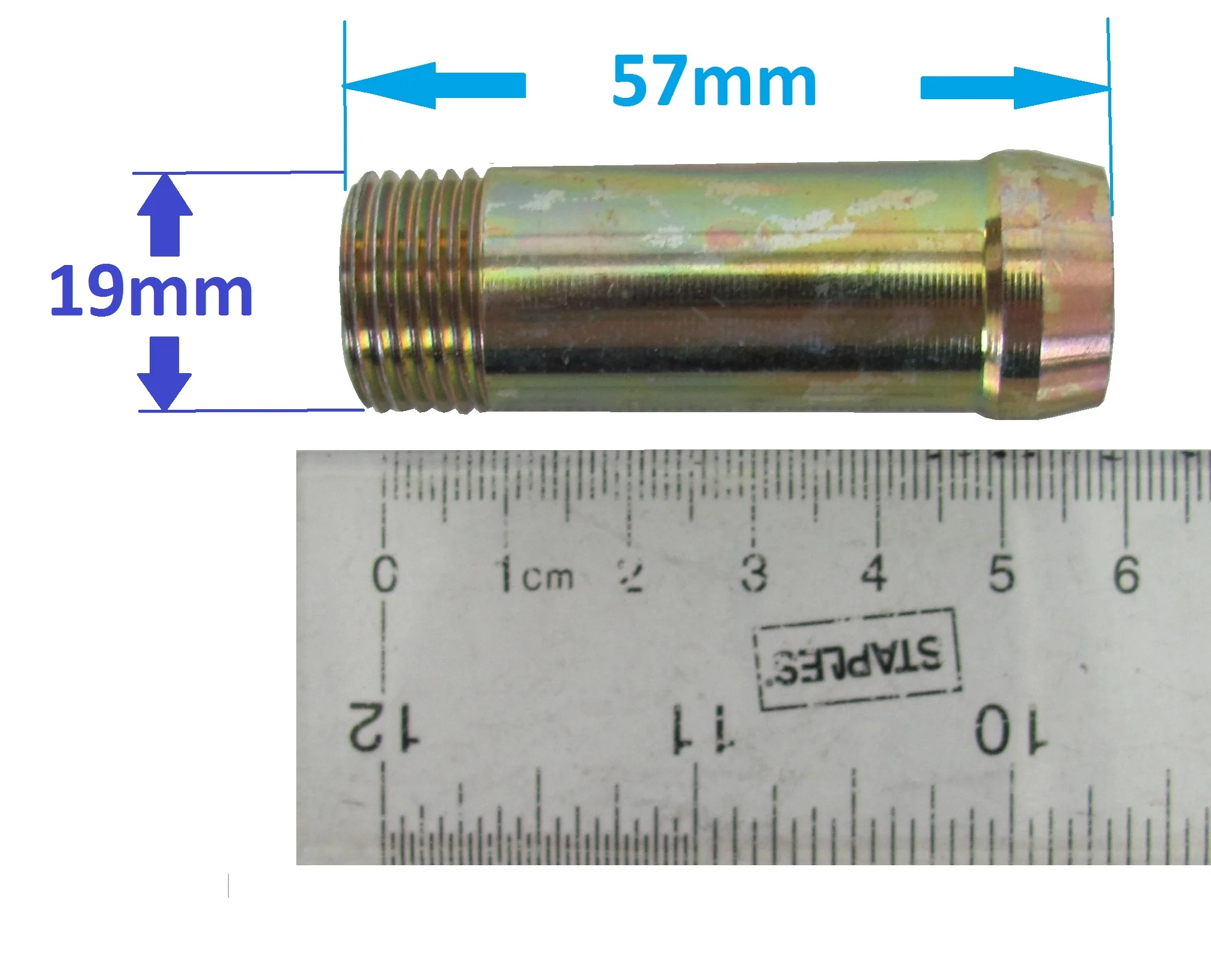 Manifold Bypass pipe (Heater Connector Adaptor) for Range Rover V8 EFi Engine - Image 3