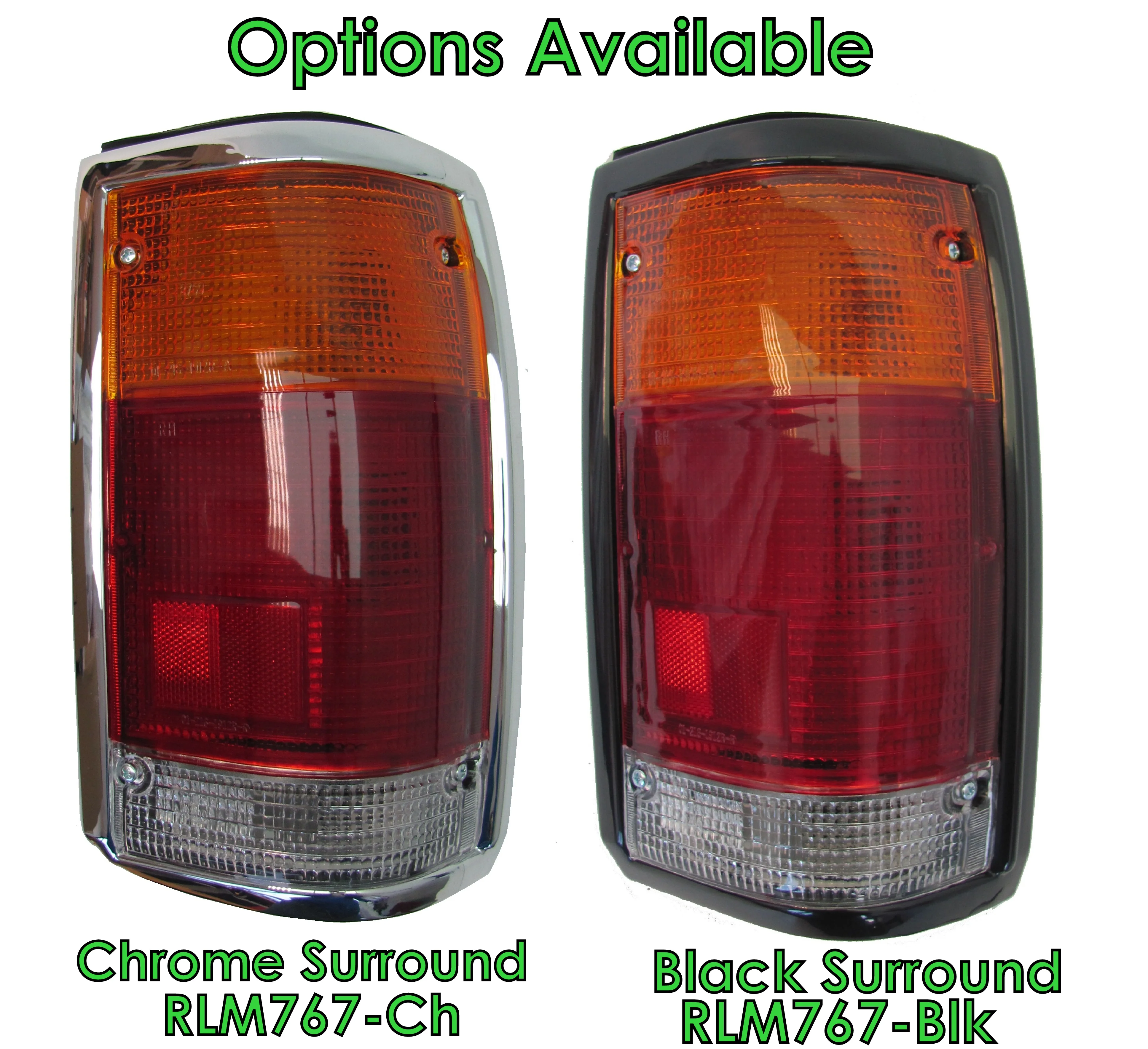 Mazda B2200 Rear Light Assembly - Black Surround - RH - Image 4