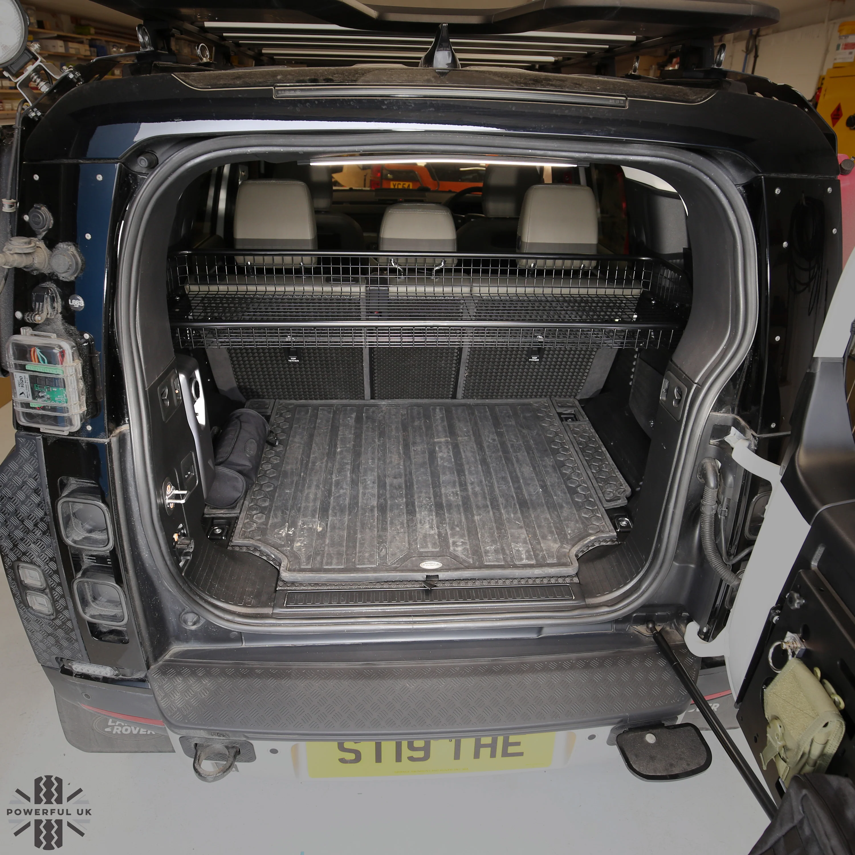 Mesh Luggage Rack for Land Rover Defender L663 (110 model) - Image 9