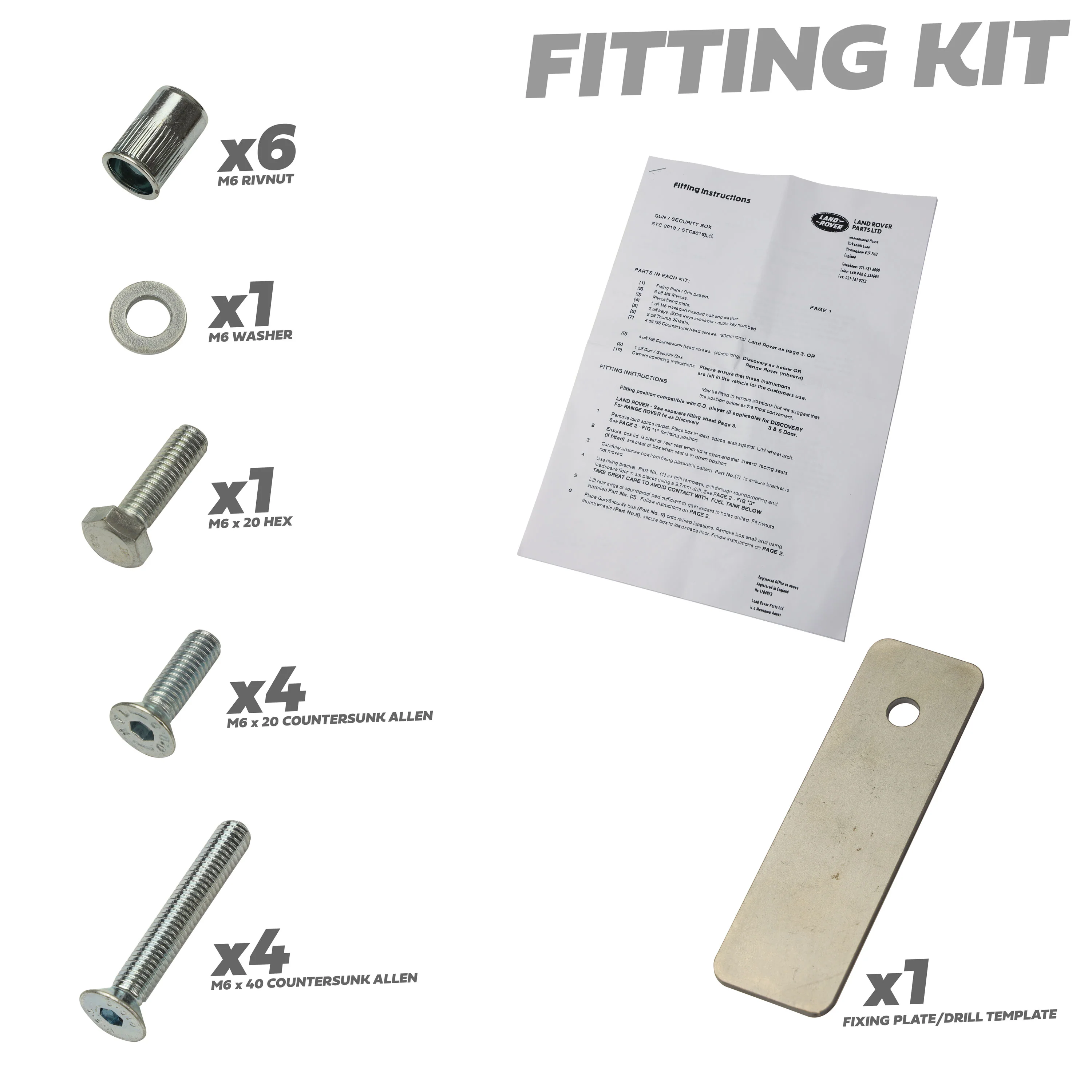 Metal Gun/Security Box for Land Rover Discovery 1/2 - Image 10