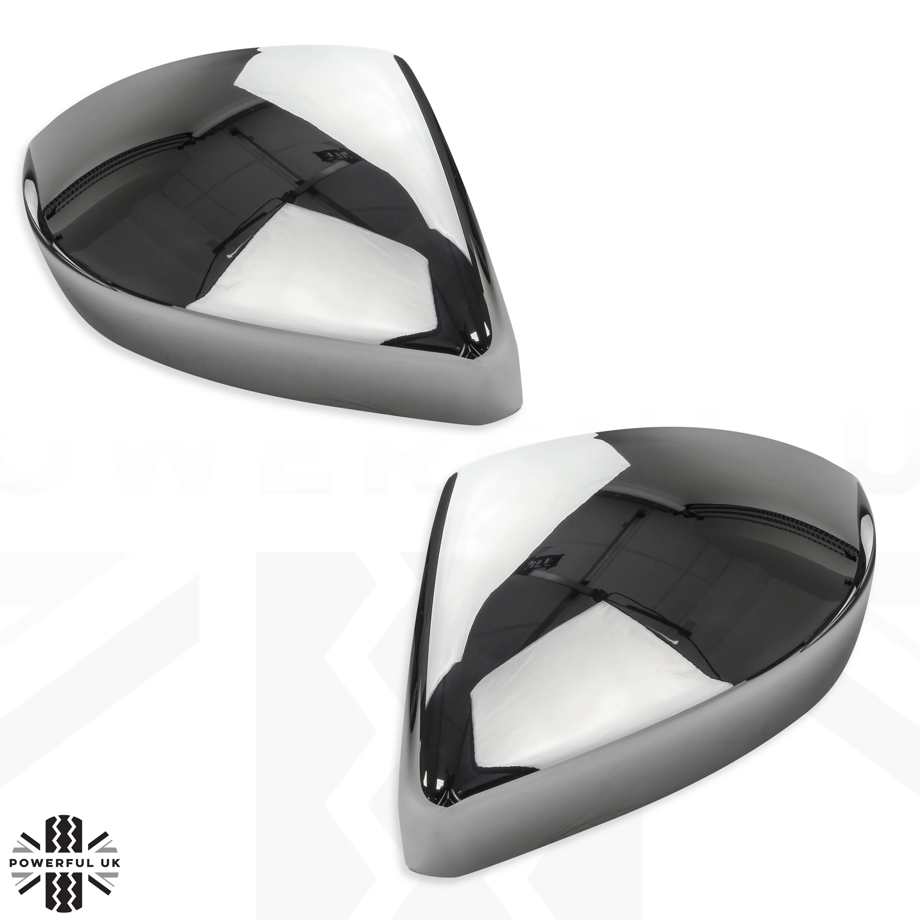 Mirror Caps for Range Rover Velar - Genuine - Chrome - Image 3