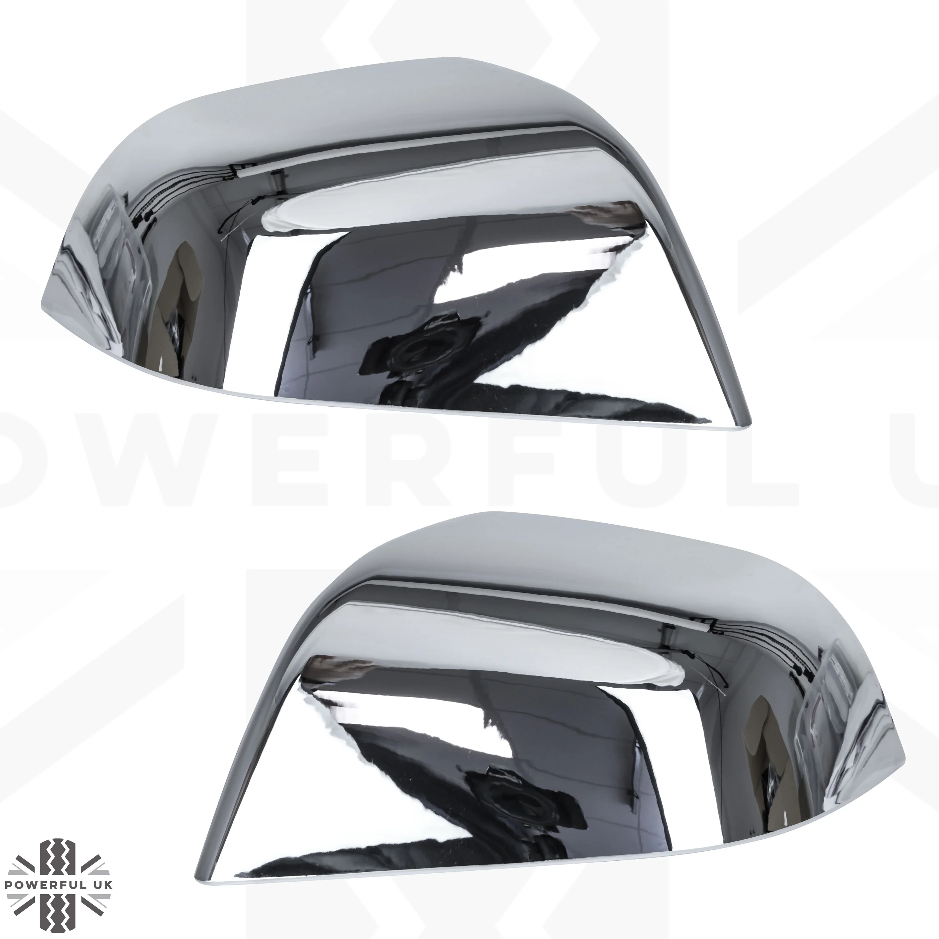 Mirror Covers in Chrome for Tesla Model 3 - Image 3