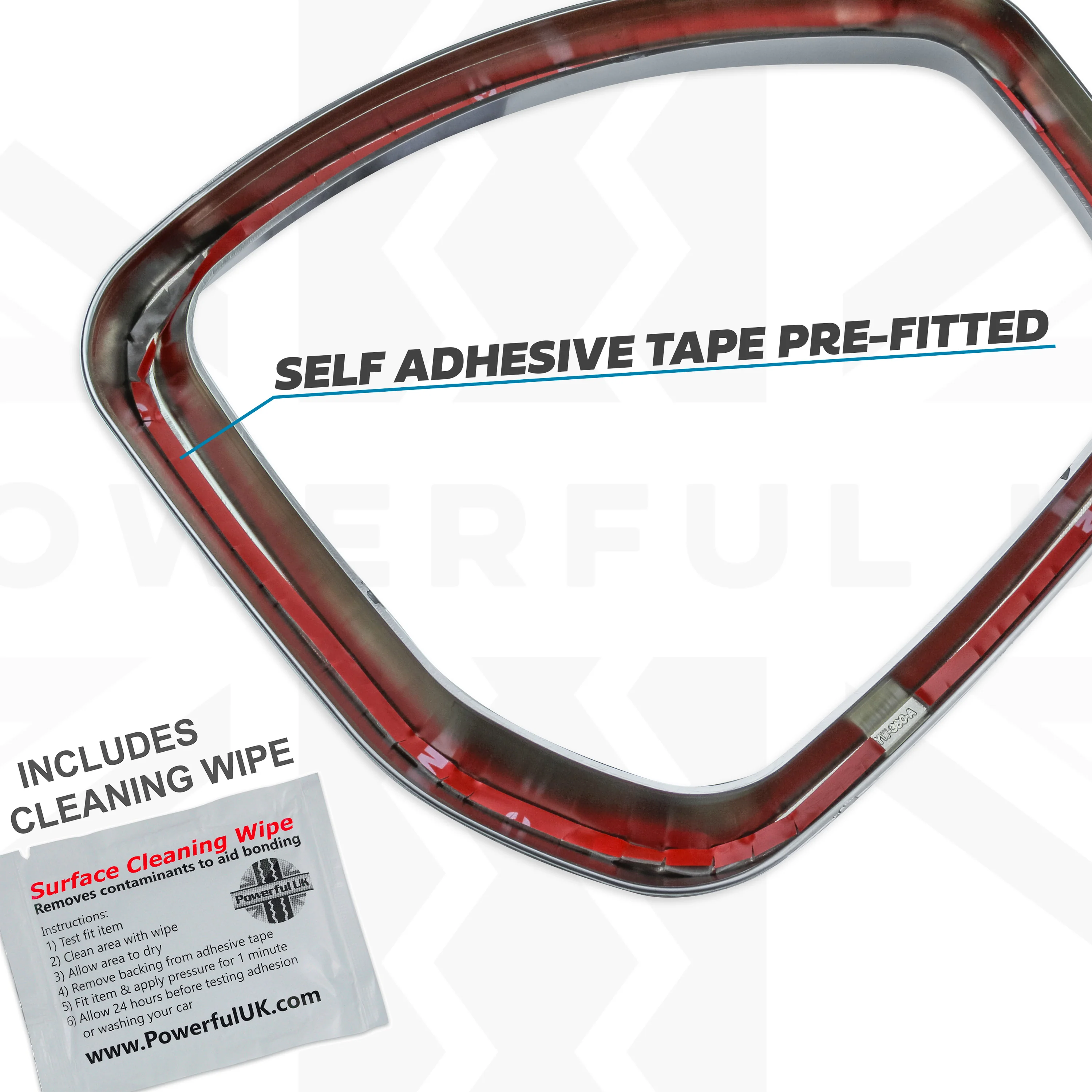 Mirror Surround Trims - Silver - for Jaguar F-Pace - Image 4