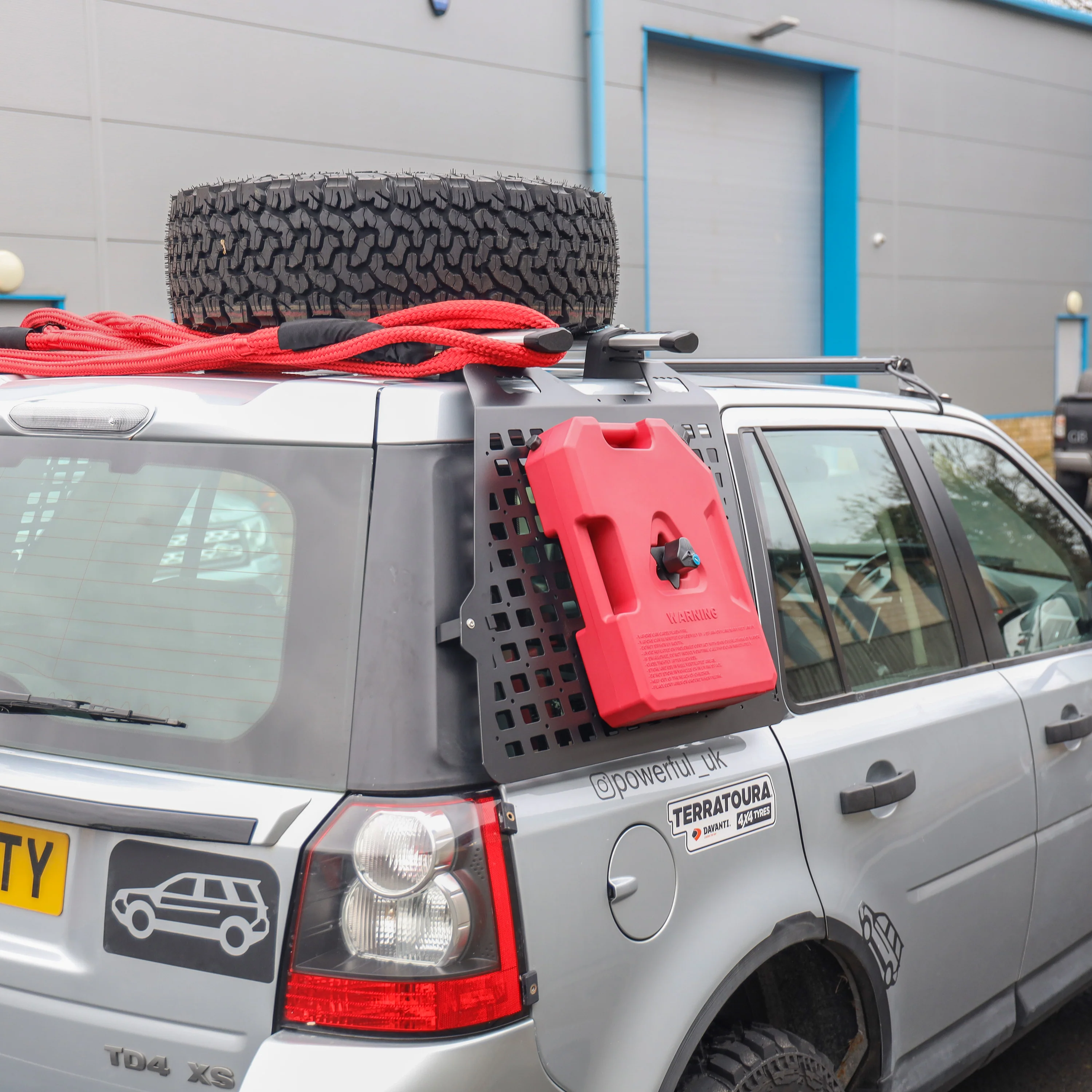 Molle Plate Kit for Land Rover Freelander 2 - Right - Image 3