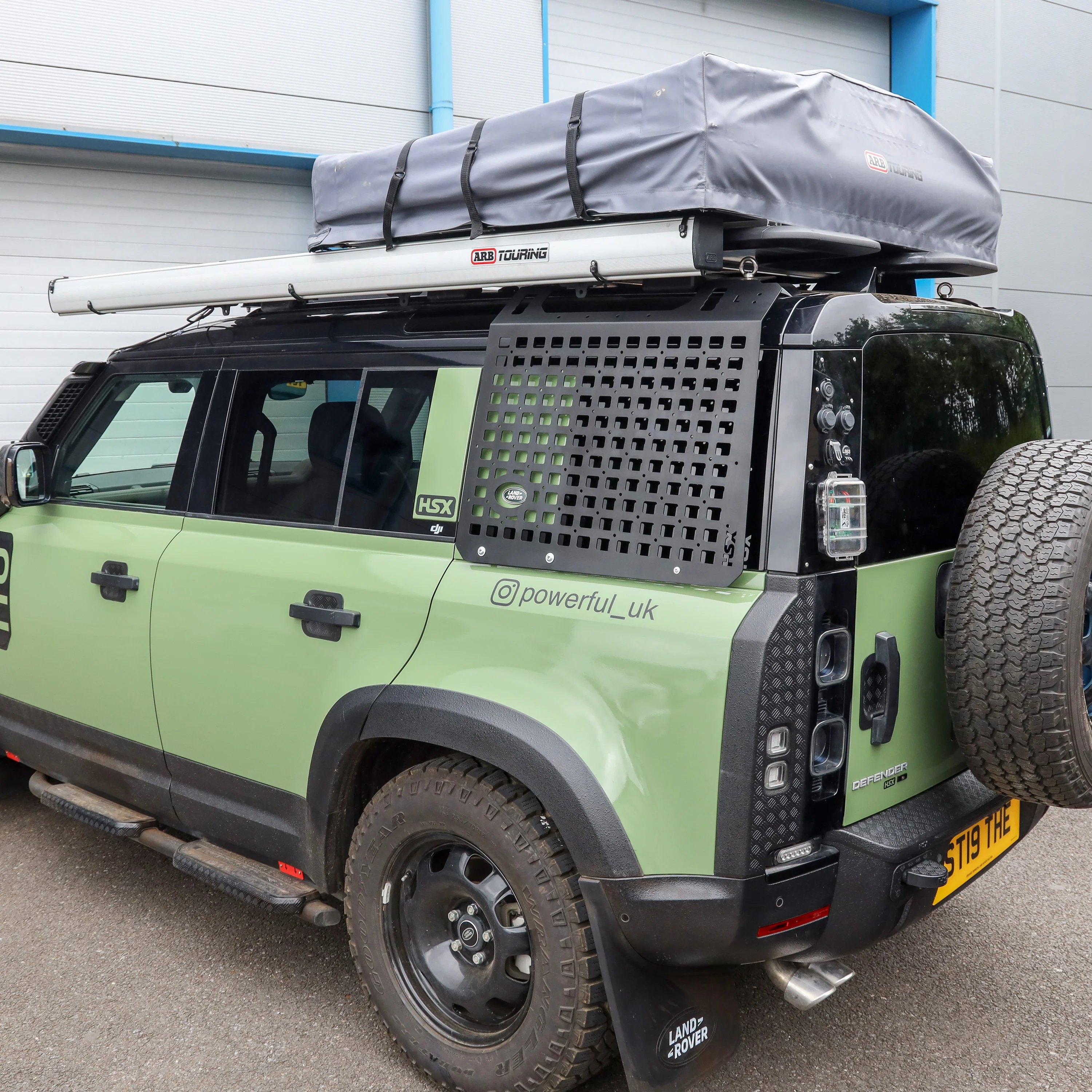 Molle Plate Kit - Grid Design - LH - for Land Rover Defender L663(110) - Image 7