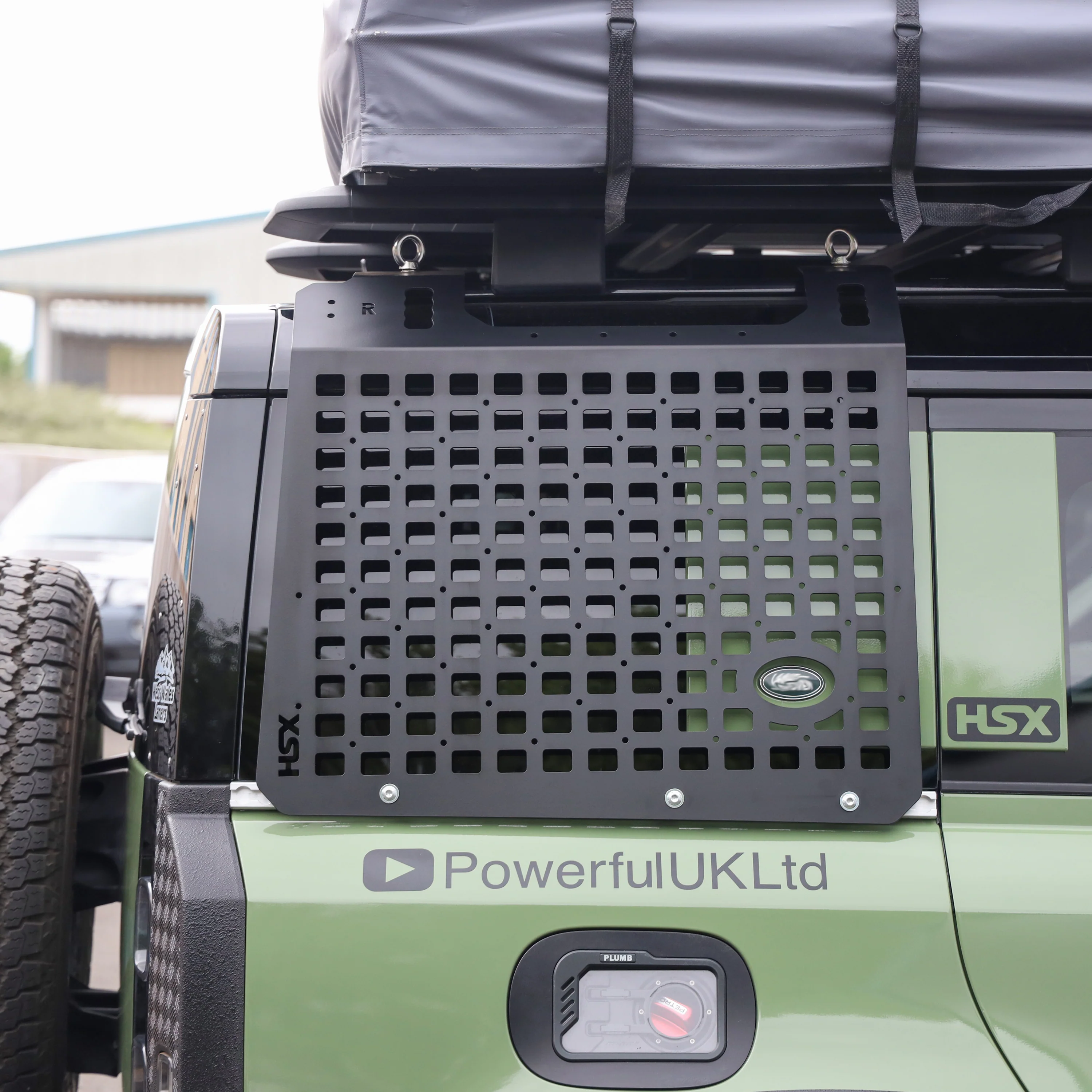 Molle Plate Kit - Grid Design - PAIR - for Land Rover Defender L663(110) - Image 5